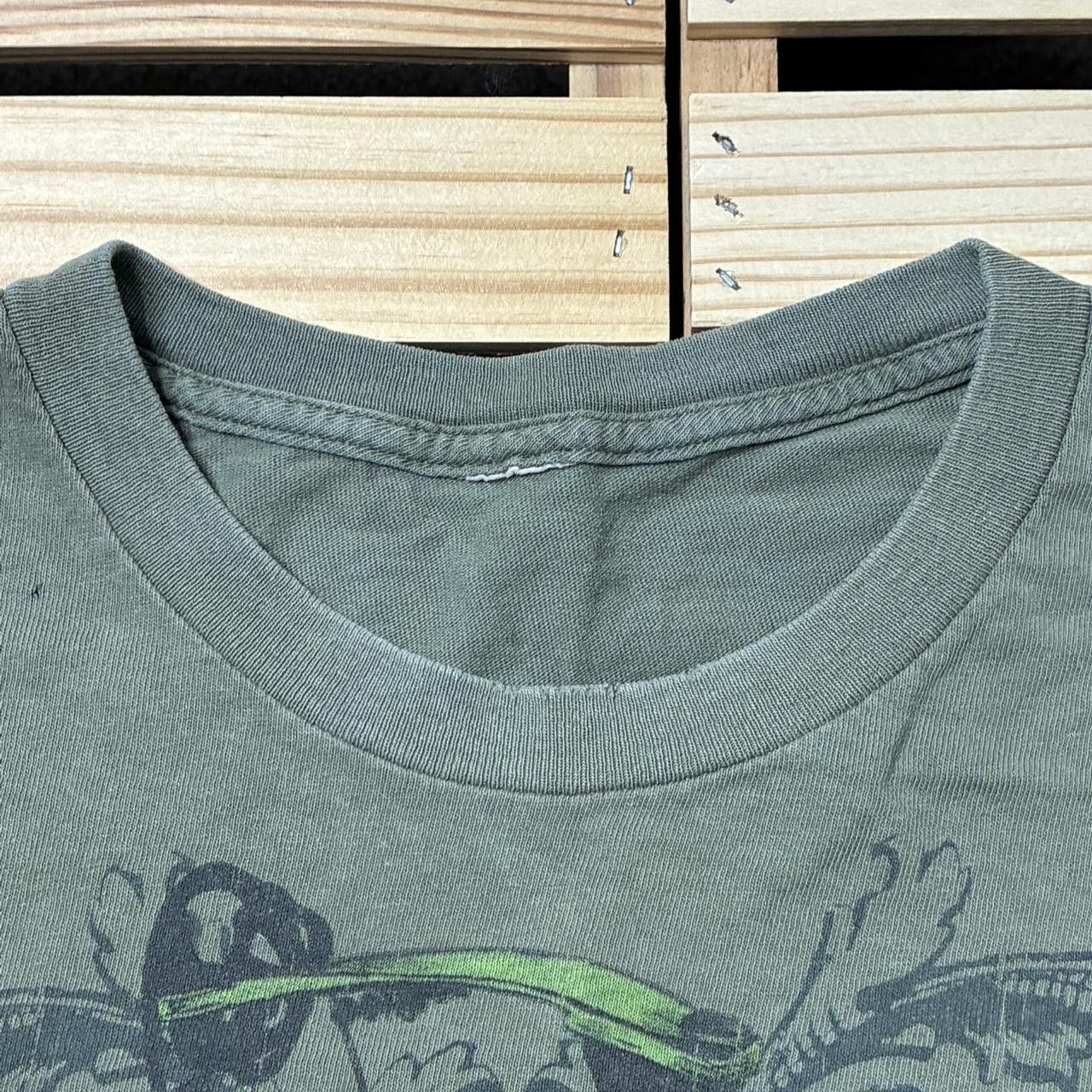 Other Skeleton Hunter Green Thrashed Y2K Country Tee Size 2XL Size US XXL / EU 58 / 5 - 5 Thumbnail