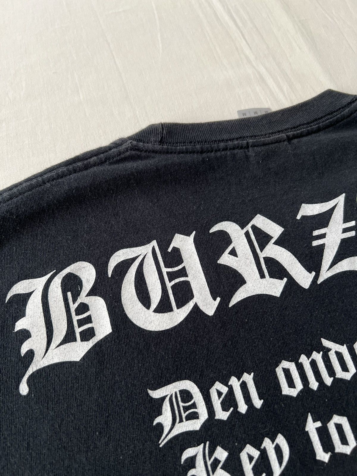 Band Tees Burzum Det Som Engang Var Black Metal Band Y2k Black T-shirt Size US M / EU 48-50 / 2 - 13 Thumbnail