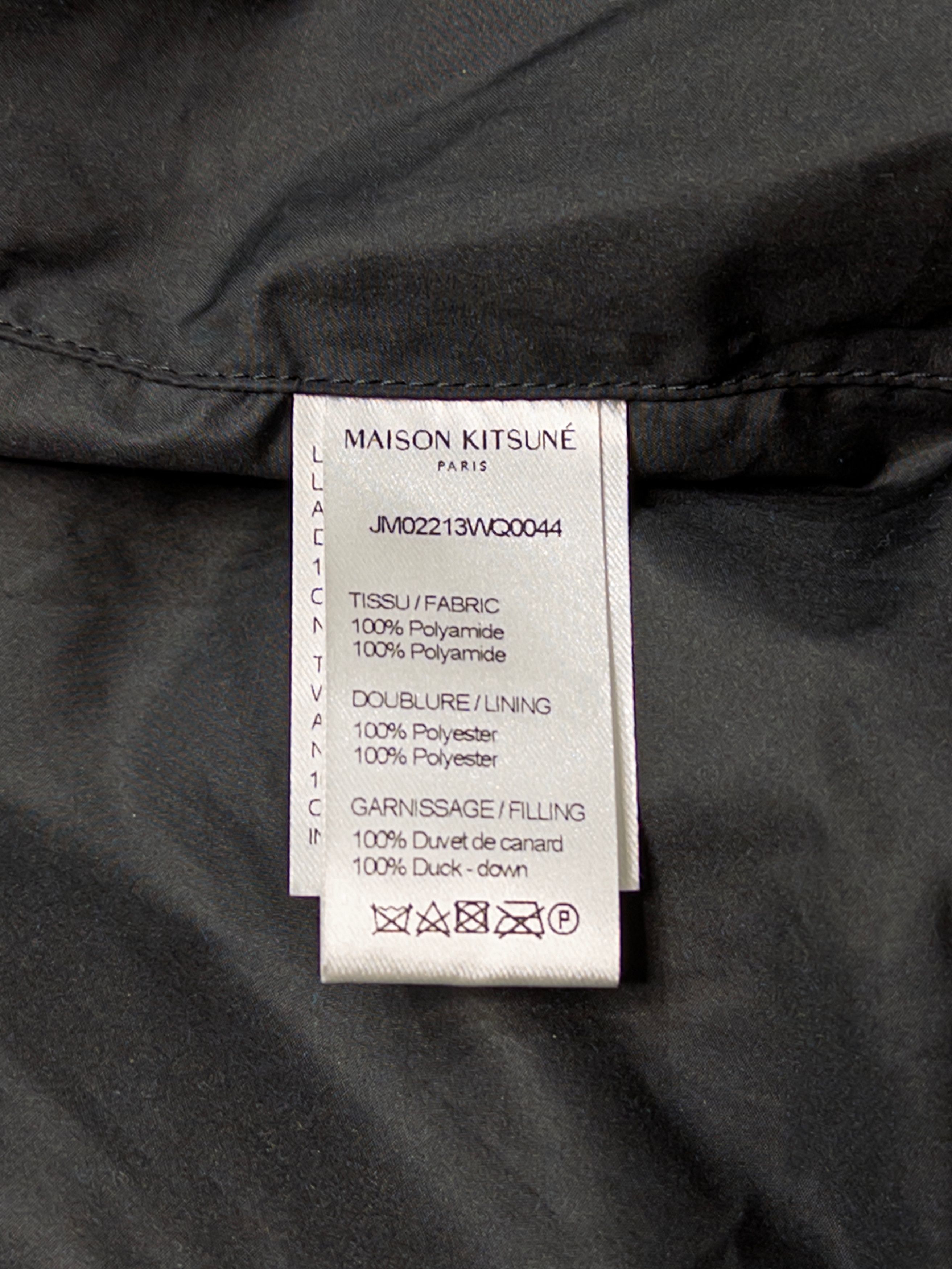 Maison Kitsune Midnight Blue Hooded Jacket XL Size US XL / EU 56 / 4 - 3 Thumbnail