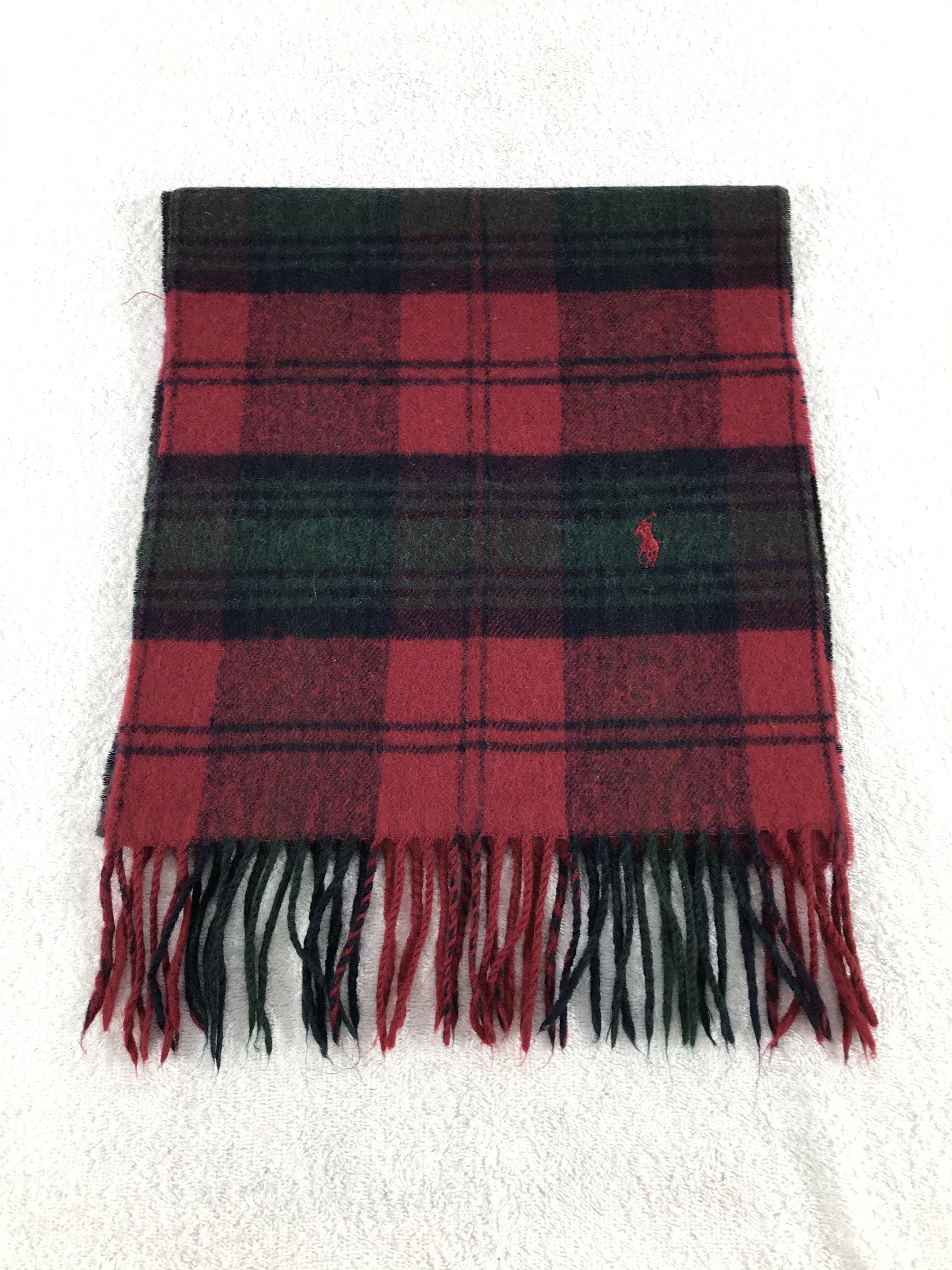 Polo Ralph Lauren × Vintage Polo Ralph Lauren Scarf / Muffler / Neckwear - WW1468 Size ONE SIZE - 2 Thumbnail