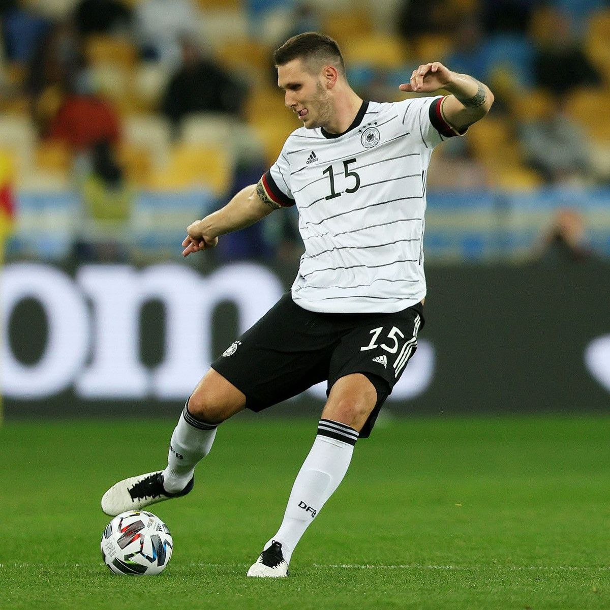 Adidas GERMANY ADIDAS 2020 EURO FOOTBALL HOME JERSEY #15 SULE Size US M / EU 48-50 / 2 - 11 Thumbnail