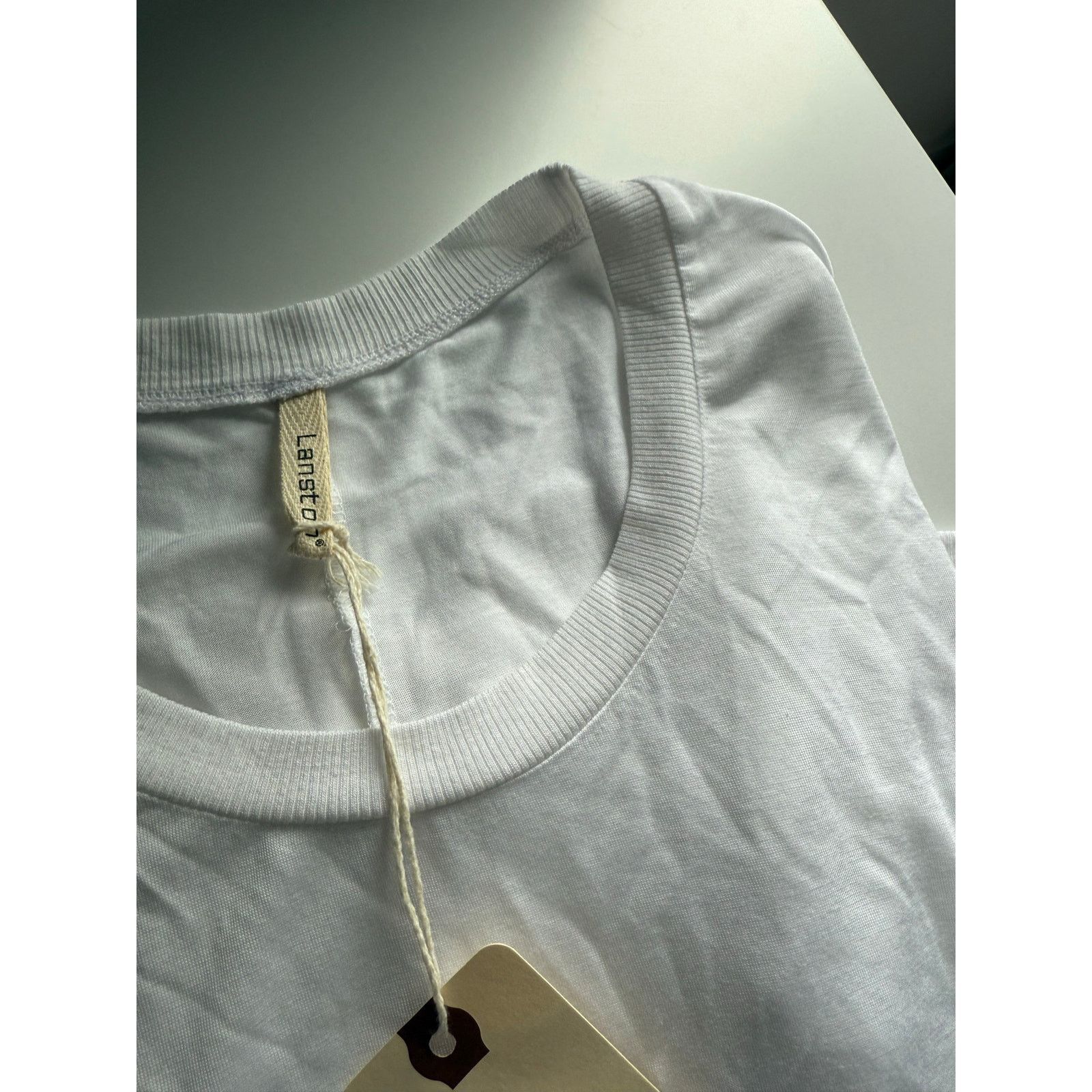REVOLVE $109 New Lanston White Siro Micro Modal Tee - White - Small Size S / US 4 / IT 40 - 4 Thumbnail