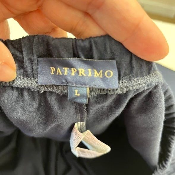 Vintage PatPrimo Shorts Mens L Bermuda Knit Elastic Waist Modern Classic Everyday Casual Mens Blue Bermuda Knit Elastic Waist Modern Classic Everyday Casual Size US 33 - 3 Thumbnail