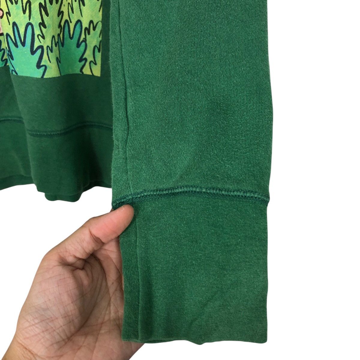 Cartoon Network 📌Vintage Cartoon Popeye Sweatshirt Big Logo Design Size US L / EU 52-54 / 3 - 12 Thumbnail