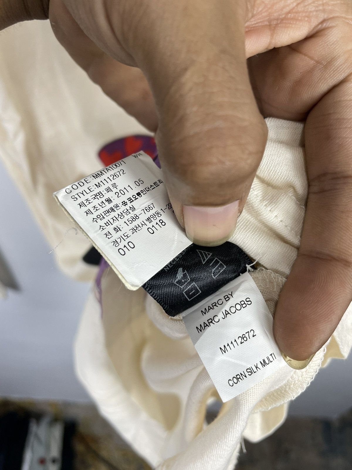 If Six Was Nine Marc by Marc Jacobs Printed long sleeve Size US XS / EU 42 / 0 - 4 Thumbnail