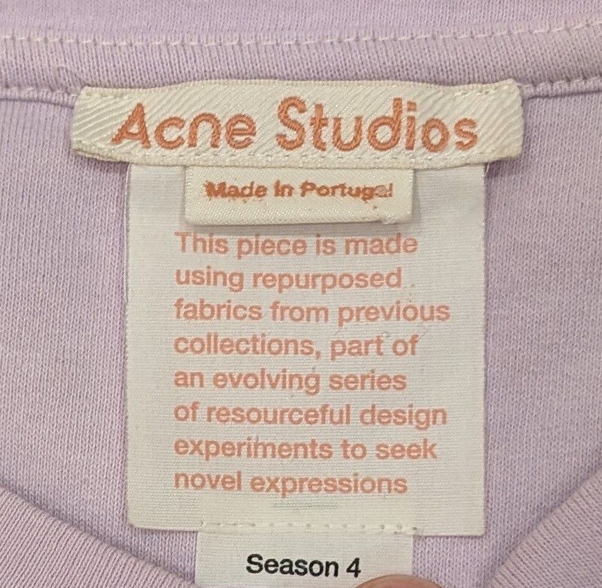 Acne Studios Acne Studios Upcycled Lyke Floral Upcycled Crepe T-shirt Size S / US 4 / IT 40 - 3 Thumbnail