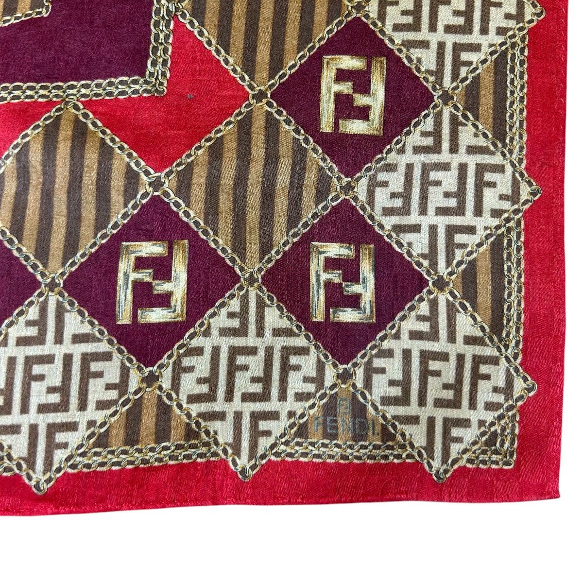 Fendi Vintage Fendi Handkerchief Size ONE SIZE - 3 Thumbnail