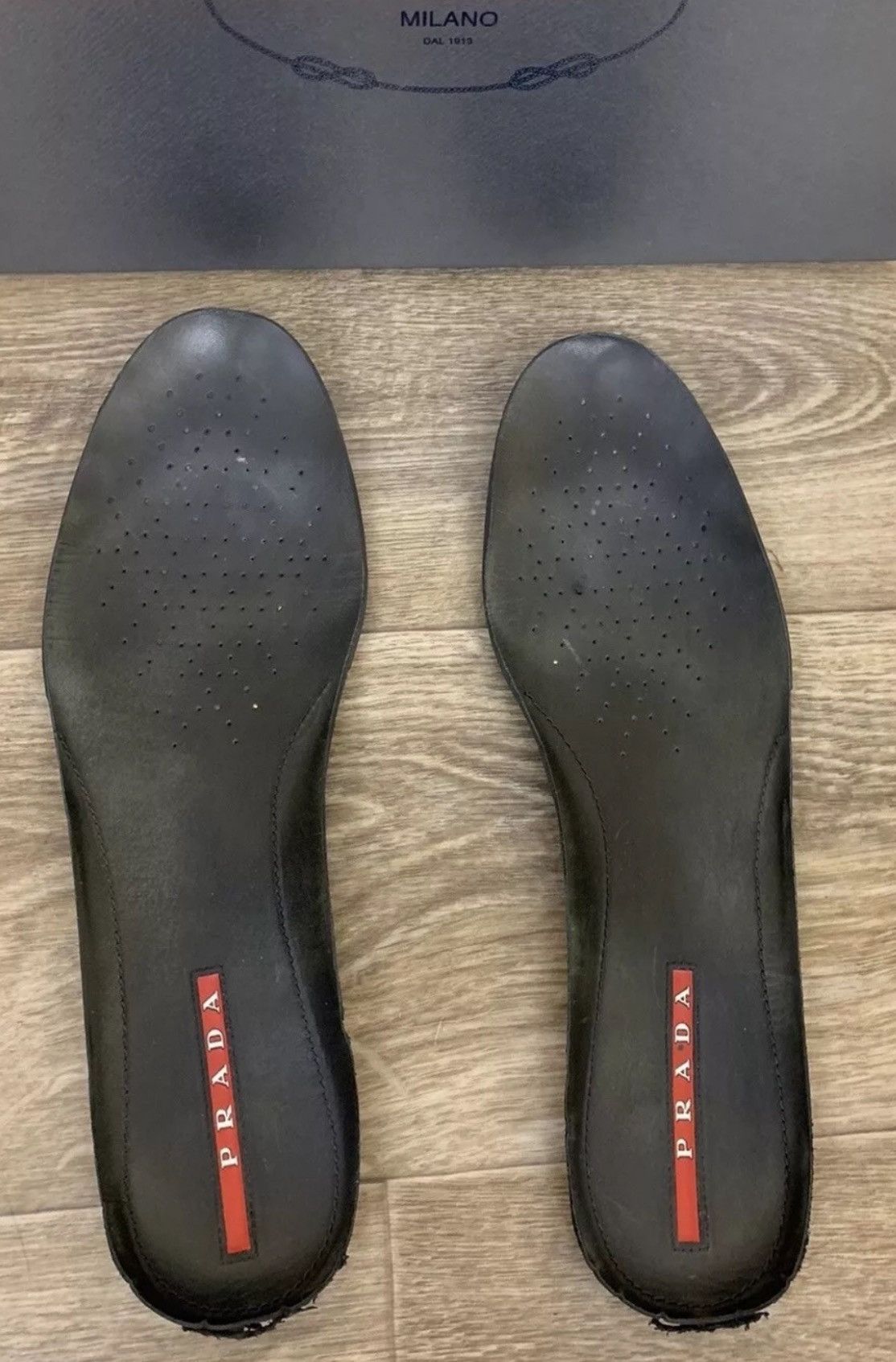Prada Prada slip one size 13 US gray/black Size US 13 / EU 46 - 9 Thumbnail