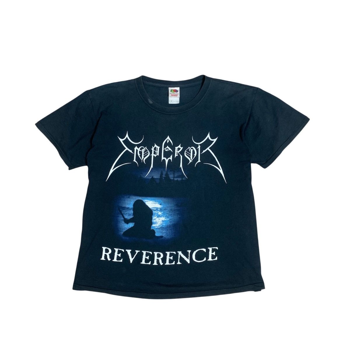 Vintage 2000s Black metal shirt emperor reverence tshirt Size US M / EU 48-50 / 2 - 1 Thumbnail