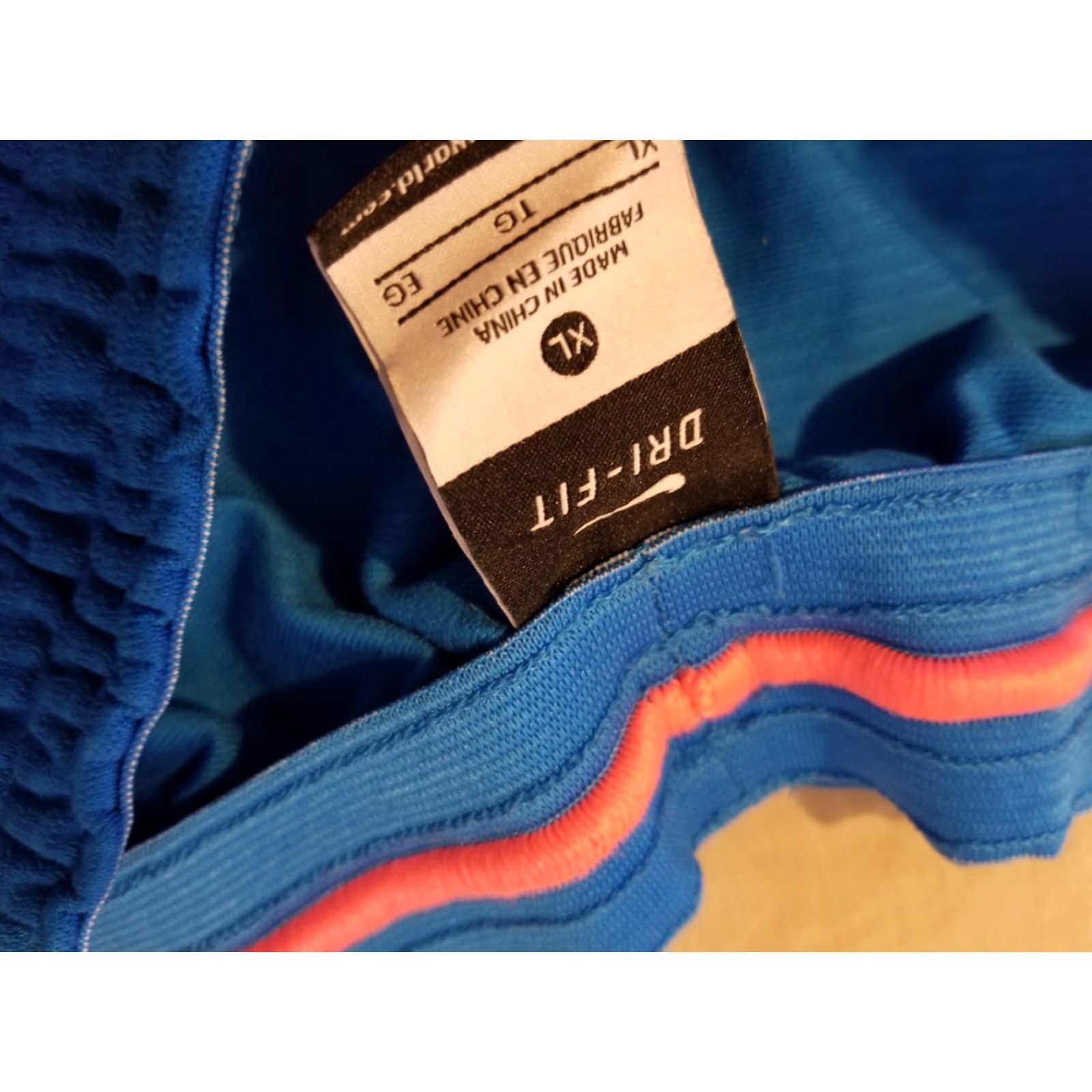 Nike Nike Shorts XL Blue Athletic Gym Workout Basketball Mens Size US 36 / EU 52 - 7 Thumbnail