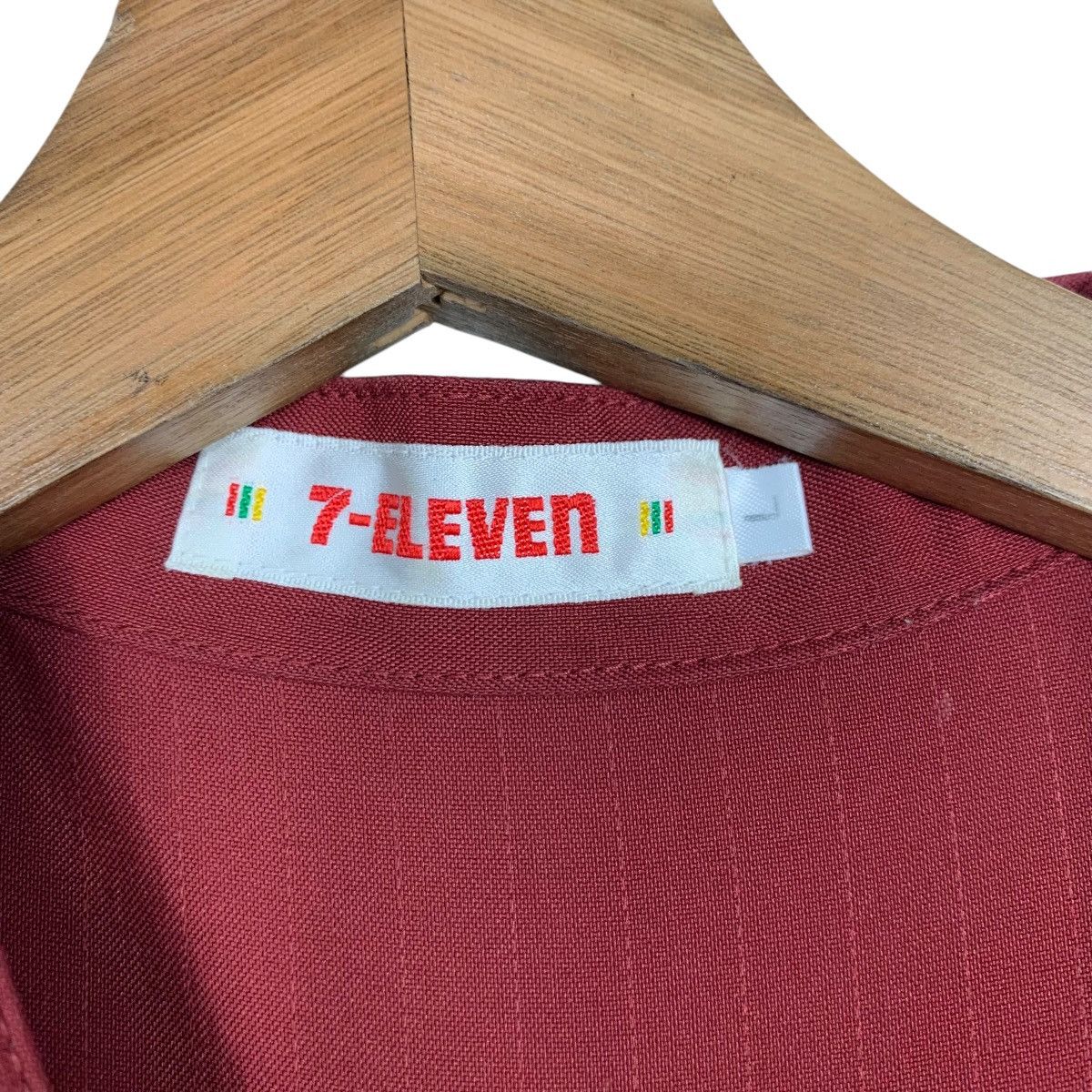 Japanese Brand 7-ELEVEN Short Sleeve Uniform Jacket Work Jacket #2033-C88 Size US L / EU 52-54 / 3 - 12 Thumbnail