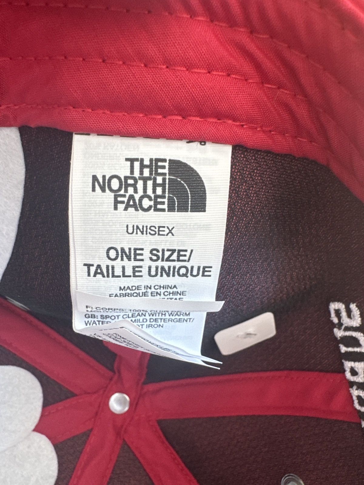 Supreme × The North Face leather north facw supreme cap 6 panel Size ONE SIZE - 6 Thumbnail
