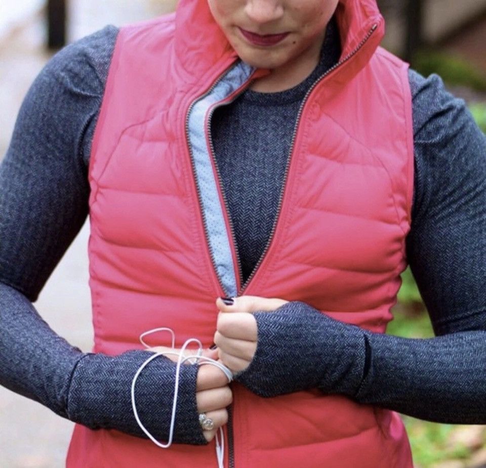 Lululemon Lululemon fluffed up Down vest in Hot Pink size 6 Size M / US 6-8 / IT 42-44 - 1 Thumbnail