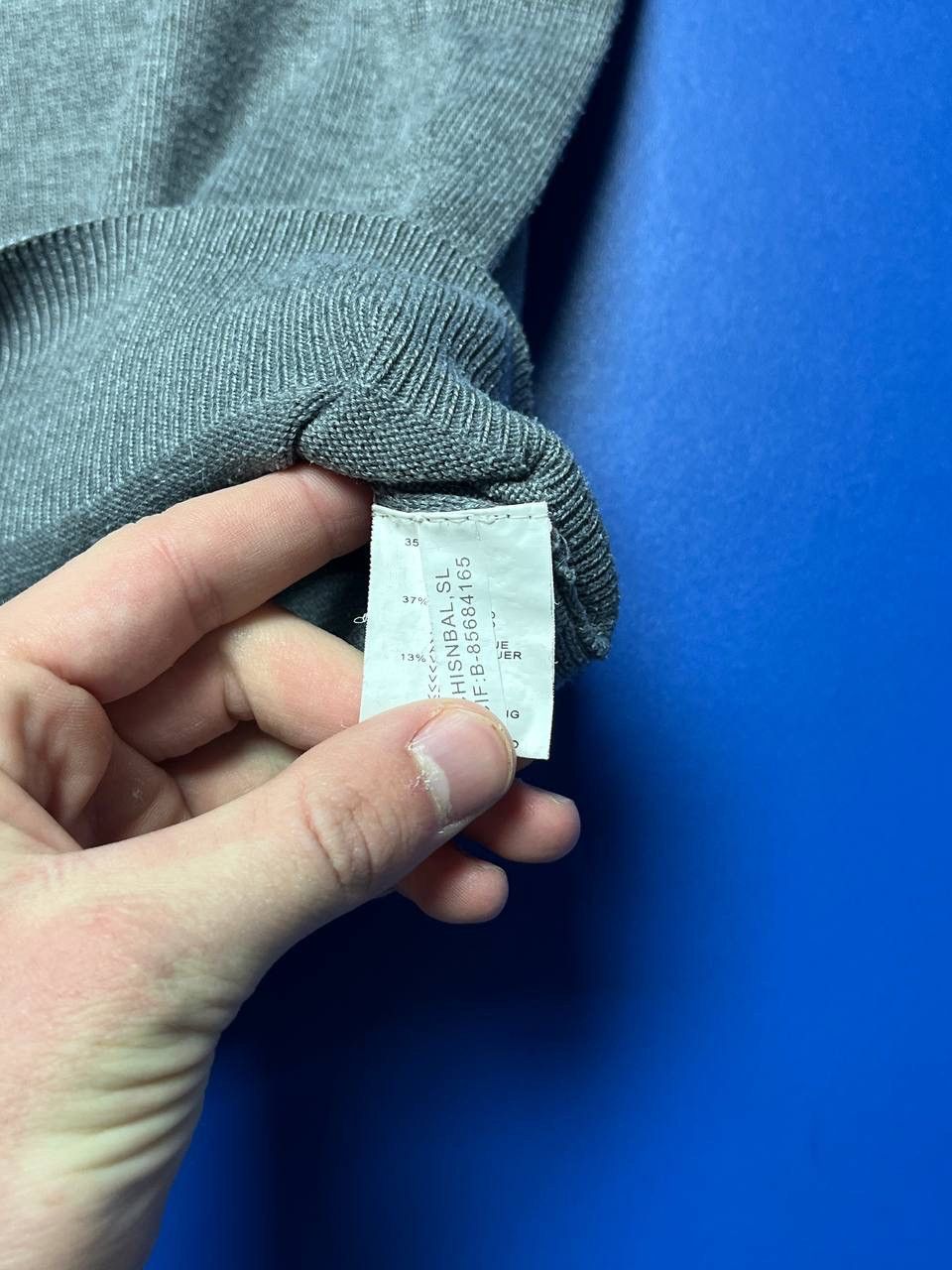 Polo Ralph Lauren Polo Ralph Lauren V-Neck Sweater (Grey) Size US M / EU 48-50 / 2 - 11 Thumbnail