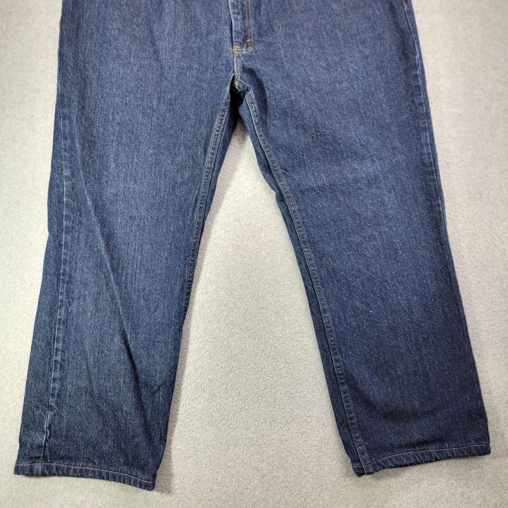 Vintage Urban Pipeline Jeans Mens 42x30Blue Regular Fit Straight Denim Pants Size US 42 / EU 58 - 2 Thumbnail