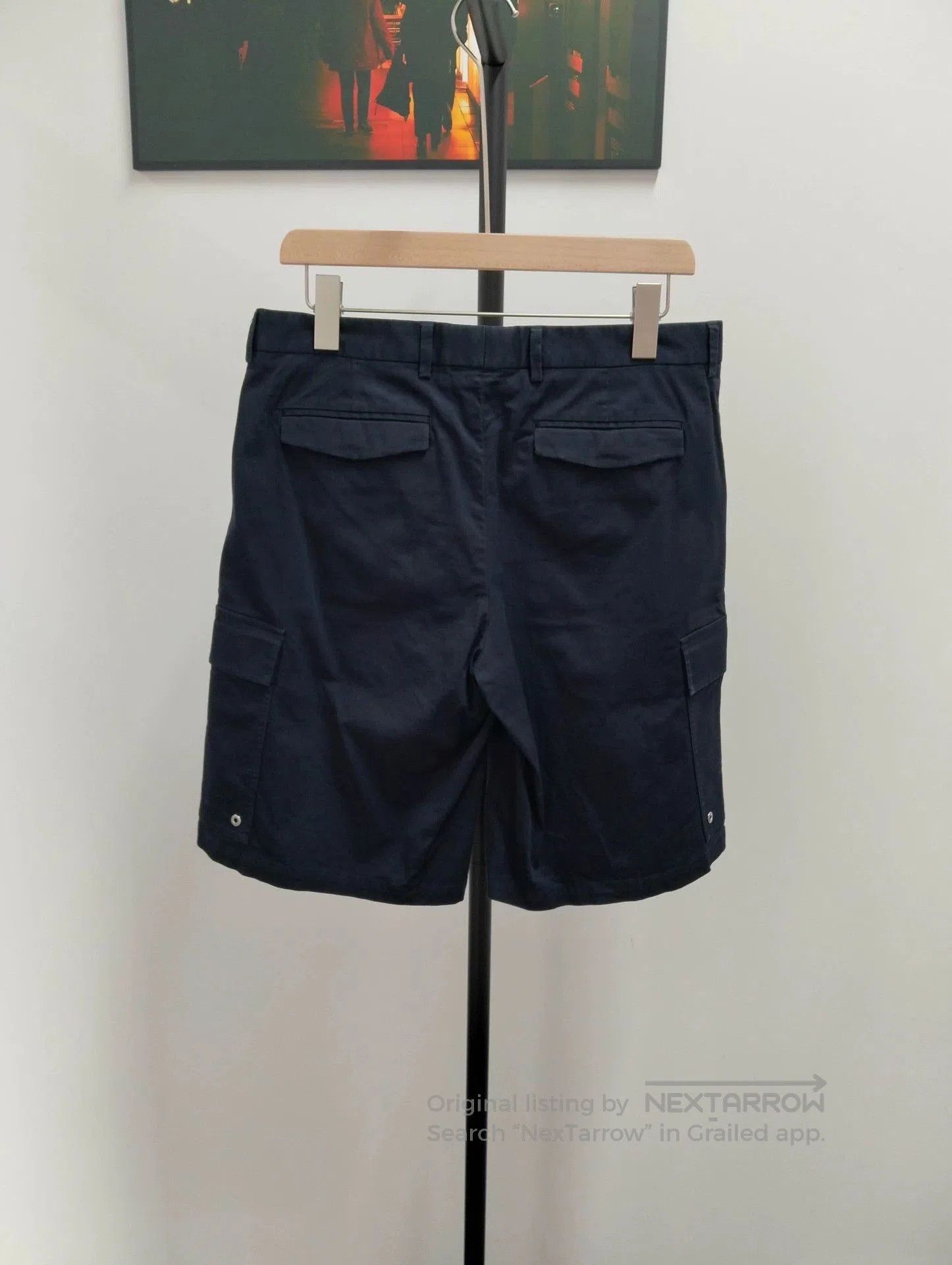Dior Dior Navy Blue Cargo Shorts Size 46. Size US 30 / EU 46 - 2 Thumbnail