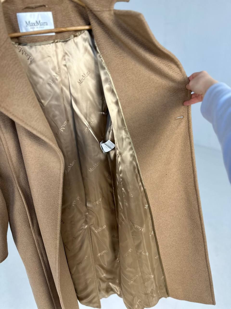 Max Mara Rare Max Mara Manuella Classic Camelwool Coat Size M / US 6-8 / IT 42-44 - 7 Thumbnail