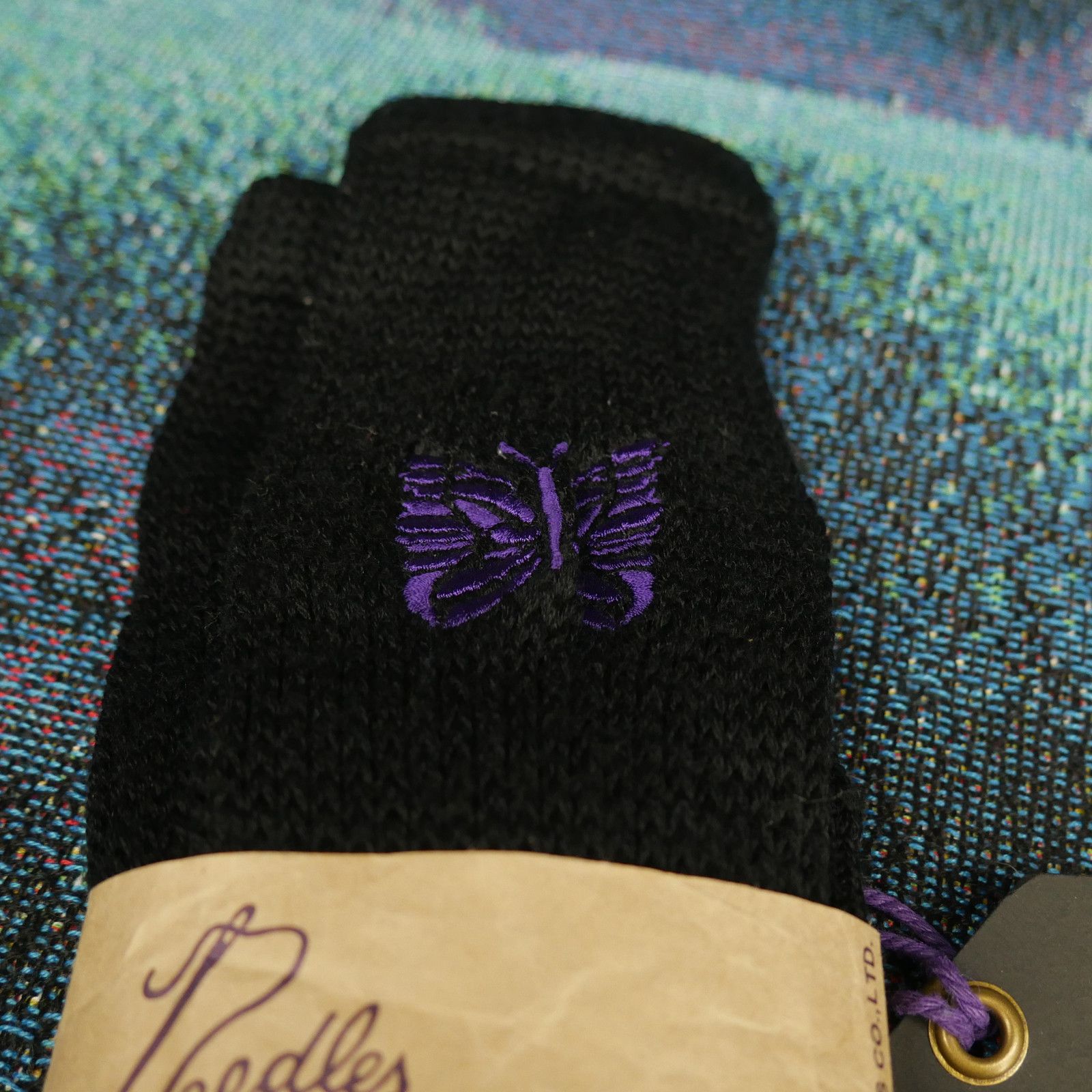 Needles Needles Pile Socks Butterfly Logo Size Small Size ONE SIZE - 3 Thumbnail