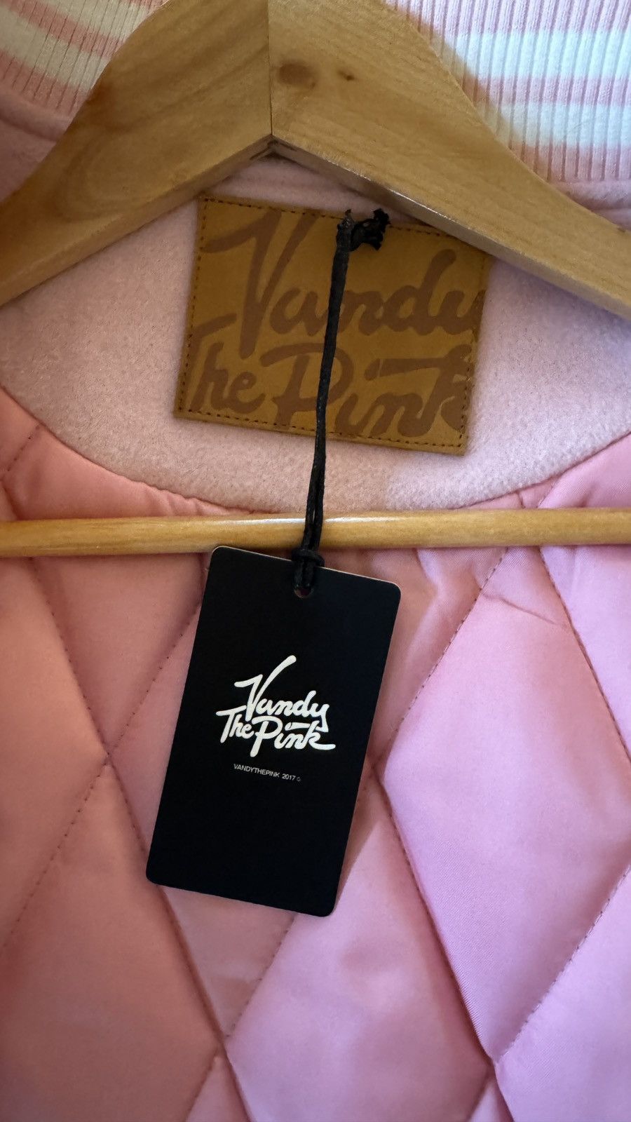 Vandy The Pink Vandy The Pink Rafflesia Varsity Jacket (F&F Exclusive) Size US L / EU 52-54 / 3 - 4 Thumbnail