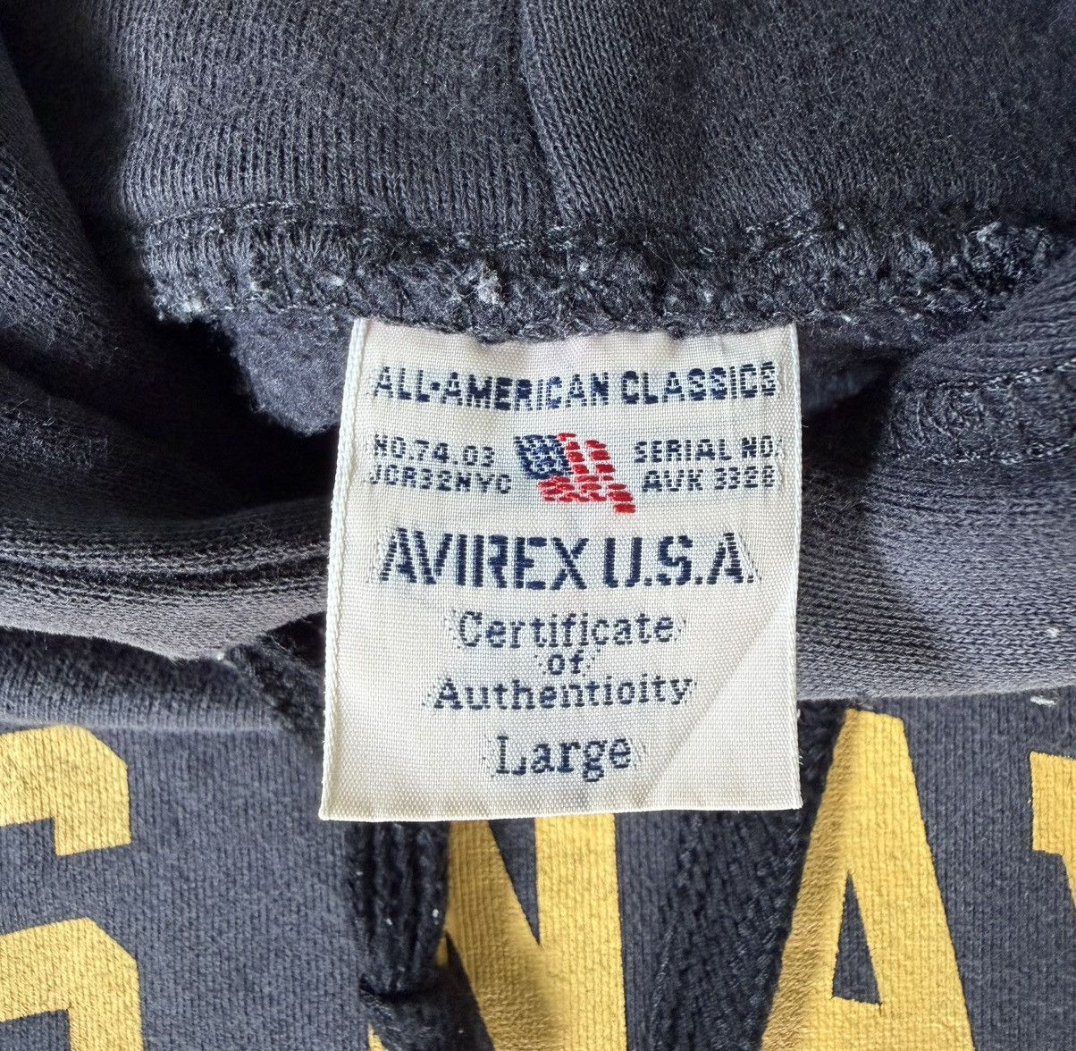 Avirex AVIREX FADE HOODIE Size US L / EU 52-54 / 3 - 8 Thumbnail