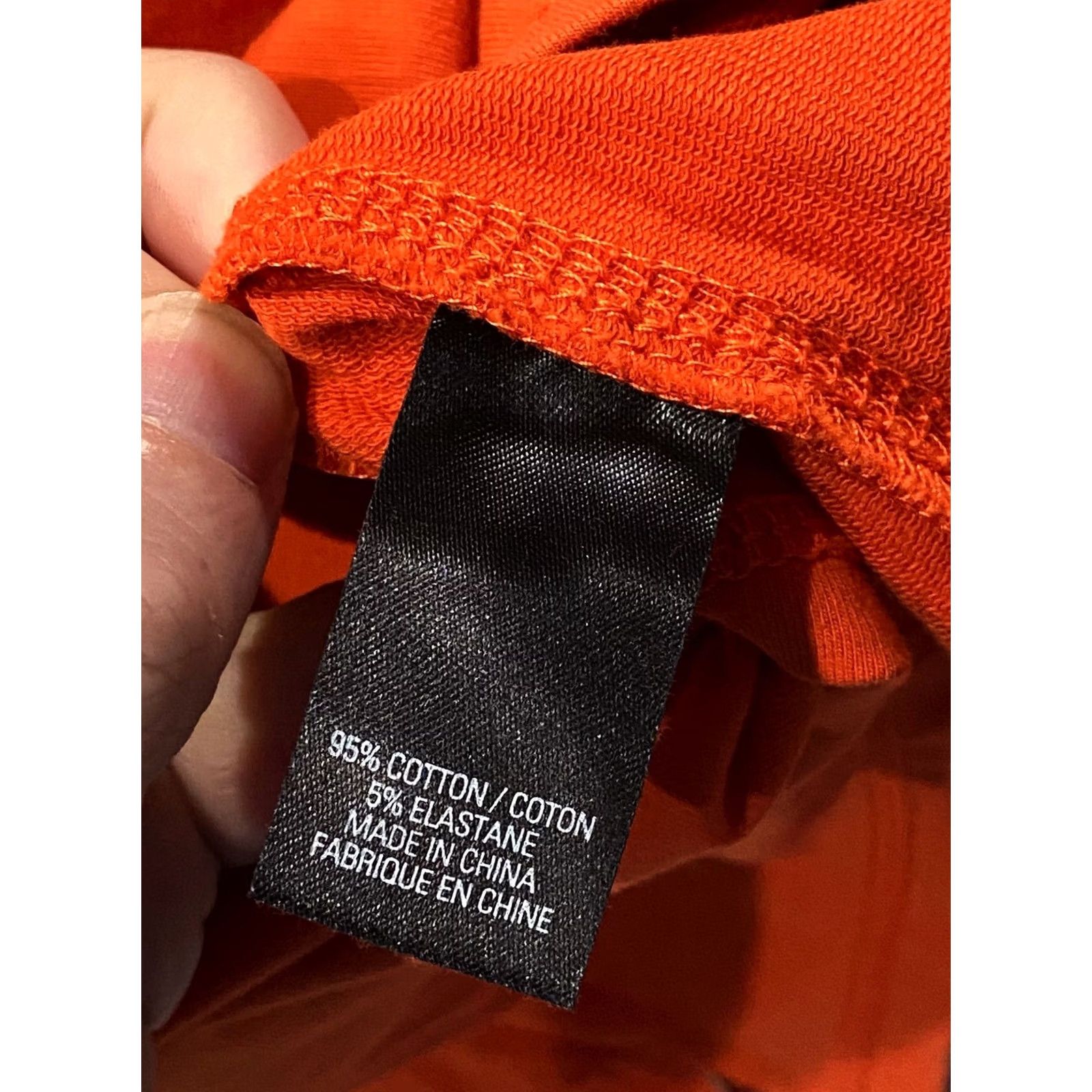 Elie Tahari Elie Tahari Orange Stretch Zippered Mock SWEATER XL Extra Large Mens Size US XL / EU 56 / 4 - 7 Thumbnail