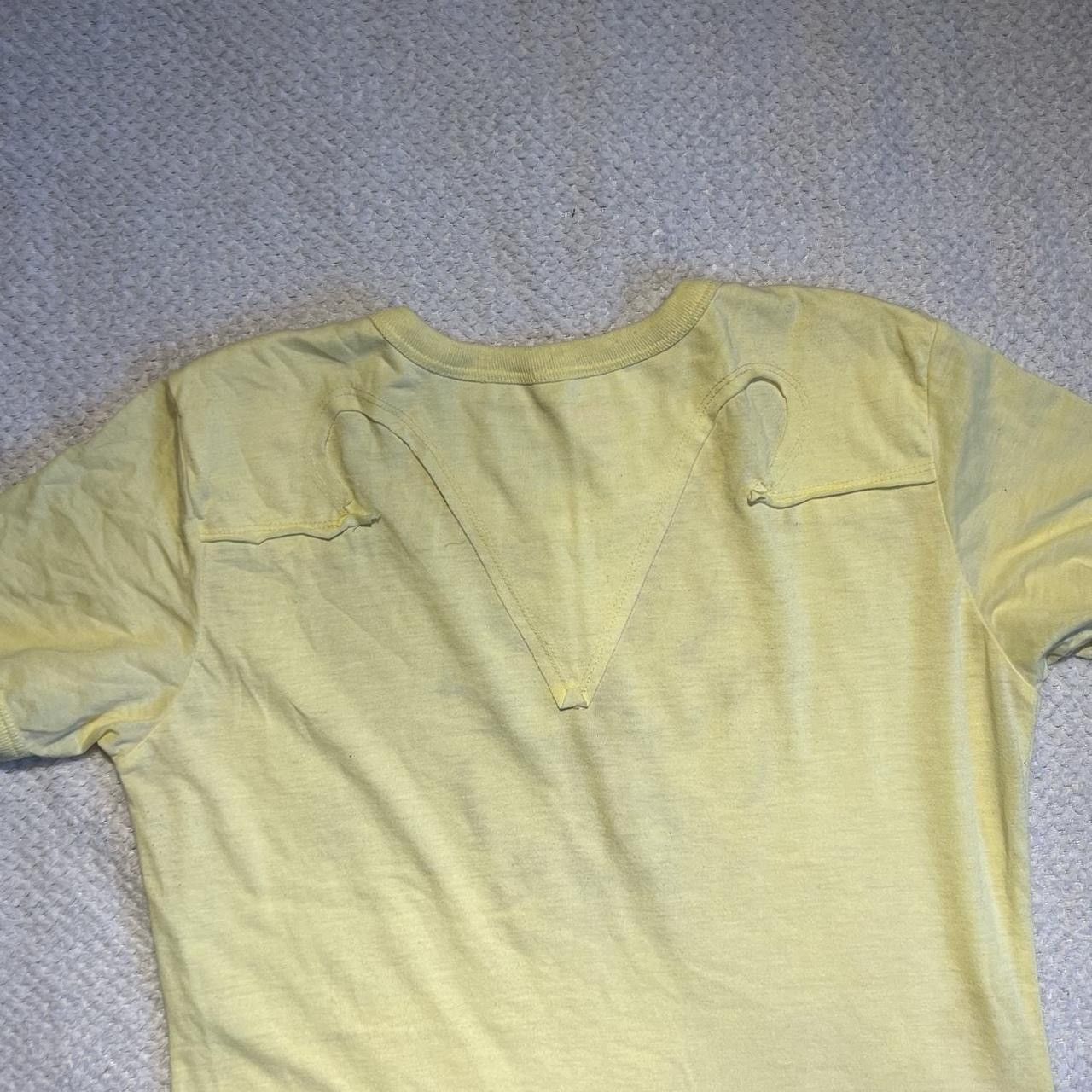 Diesel DIESEL Yellow Sheriff Star Tee – 1978 Graphic Size M / US 6-8 / IT 42-44 - 8 Thumbnail