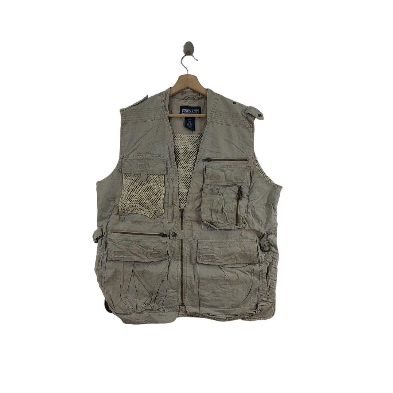 Lands' End LANDS’ END Photography Technical Vest Jacket Multipocket Size US S / EU 44-46 / 1 - 1 Thumbnail