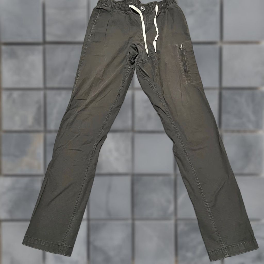 Vuori Vuori Climber Pants Men Small Gray Ripstop V412 Tapered Stretch Hiking Casual Cargo Inseam 29 in Mens Regular Size S Size US 29 - 1 Thumbnail