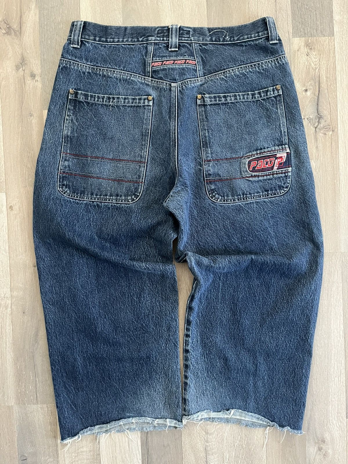 Other Vintage Paco Baggy Big Pocket Denim Size US 38 / EU 54 - 2 Thumbnail
