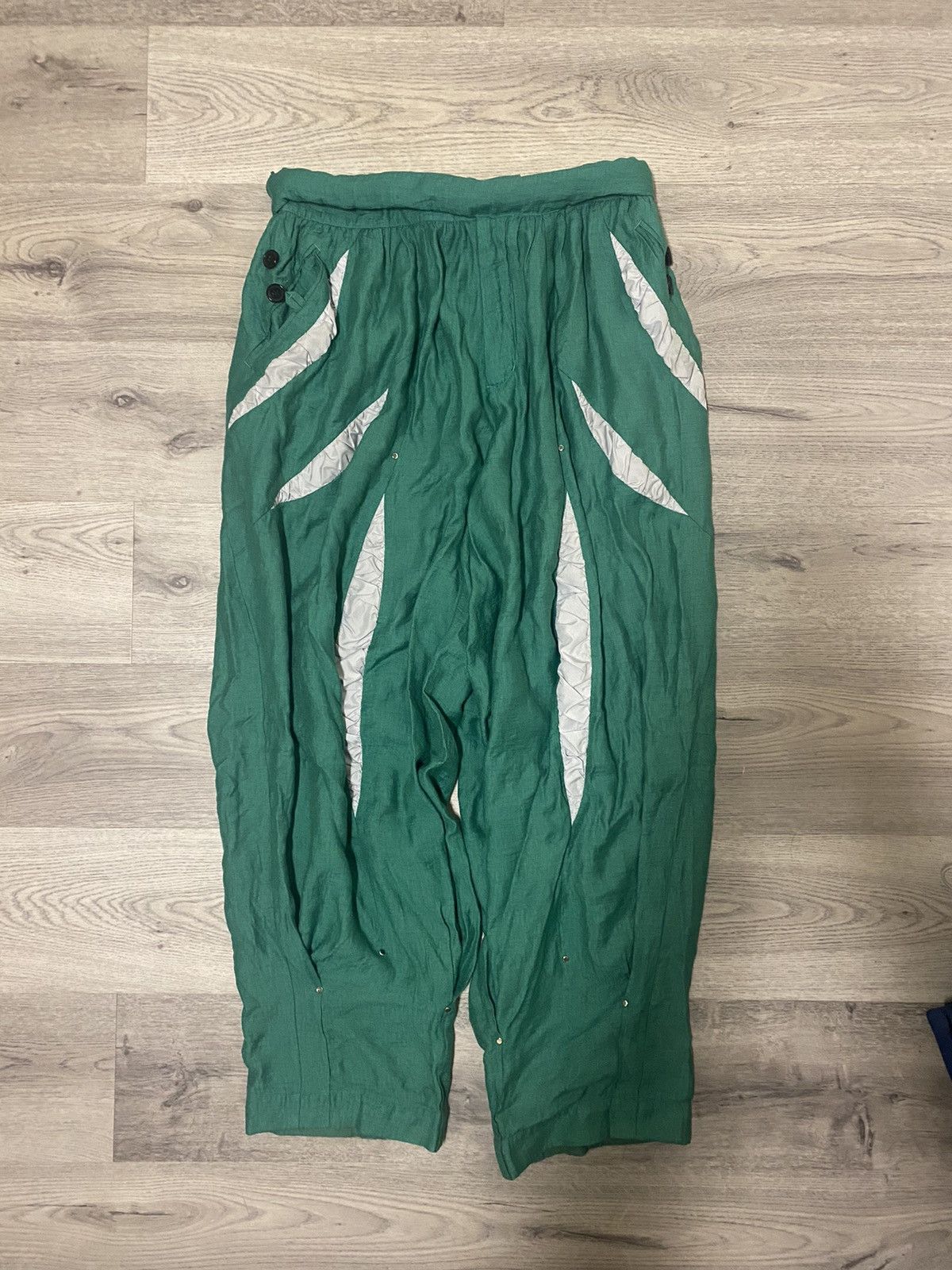 Kiko Kostadinov KIKO KOSTADINOV TEAL ANTHONIS TROUSER | Grailed