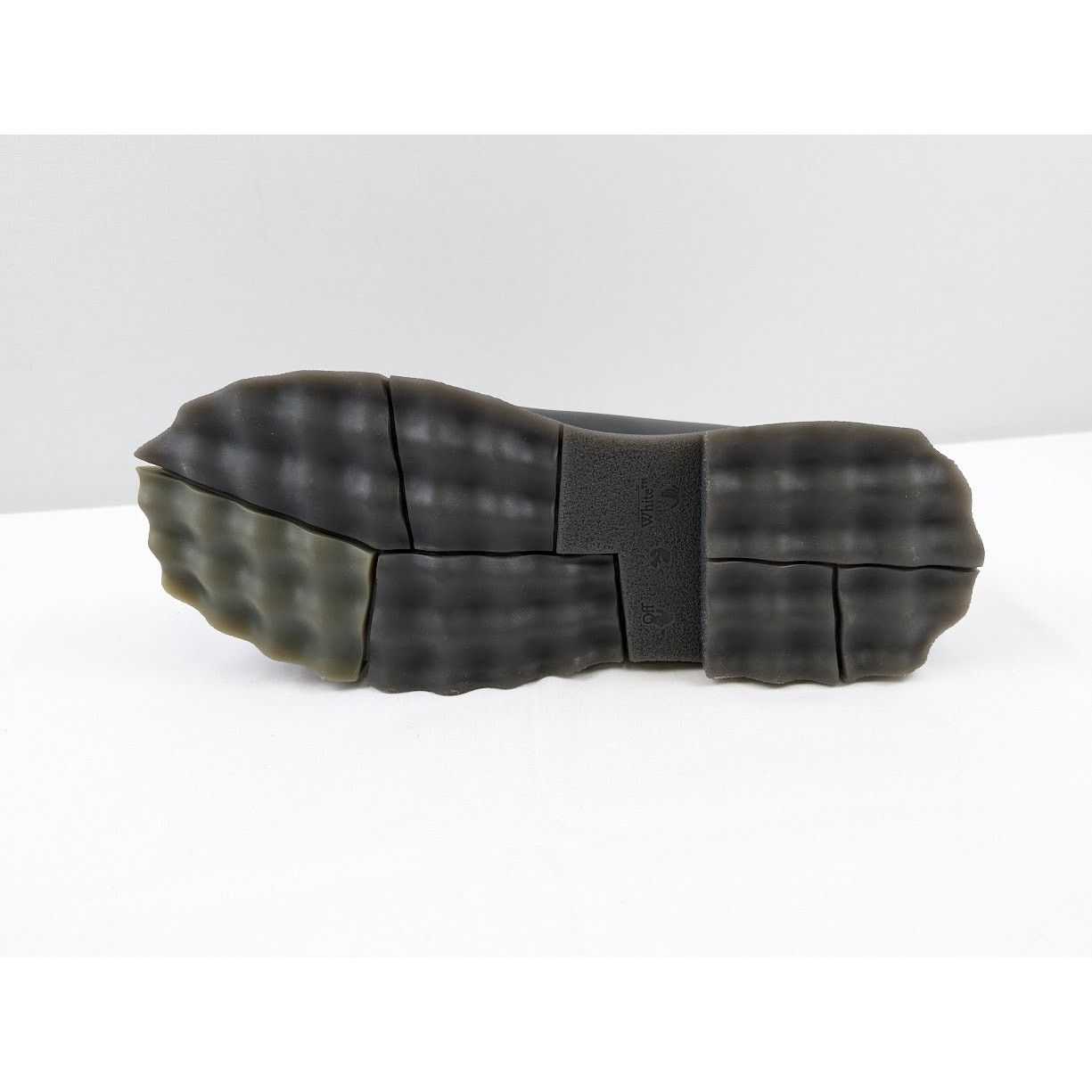 Off-White o1rshd1 Sponge Sole Leather Boot in Black Size US 10 / EU 43 - 9 Thumbnail