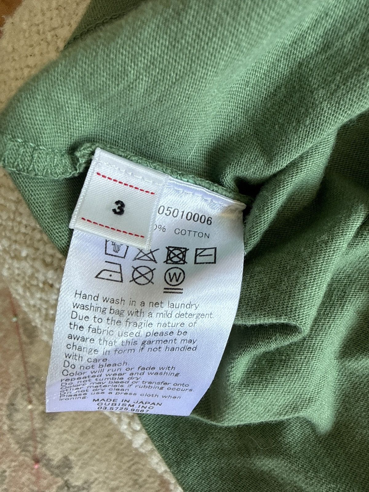 Visvim Visvim Jumbo Tee S/S Green Size US L / EU 52-54 / 3 - 2 Thumbnail
