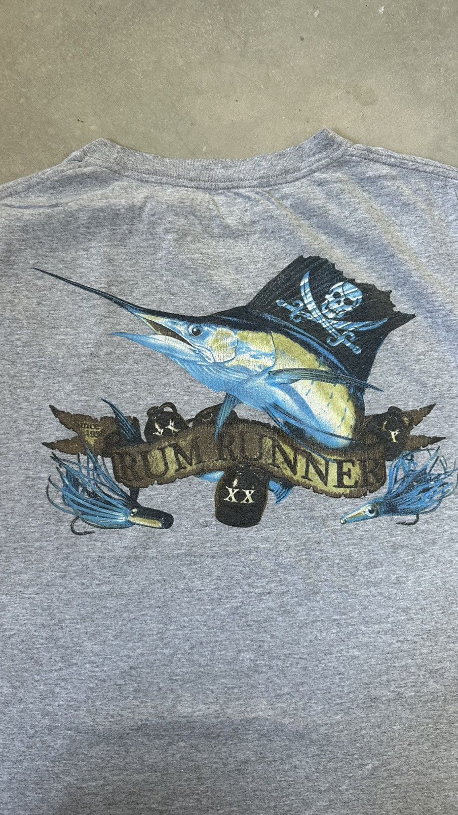 Columbia COLUMBIA RUM RUMMER FISH TEE Size US XXL / EU 58 / 5 - 6 Thumbnail