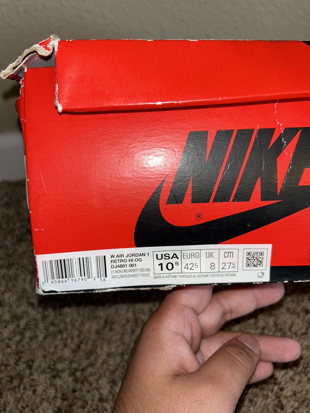 Jordan Brand DJ4891 061 Size US 10.5 / IT 40.5 - 10 Thumbnail