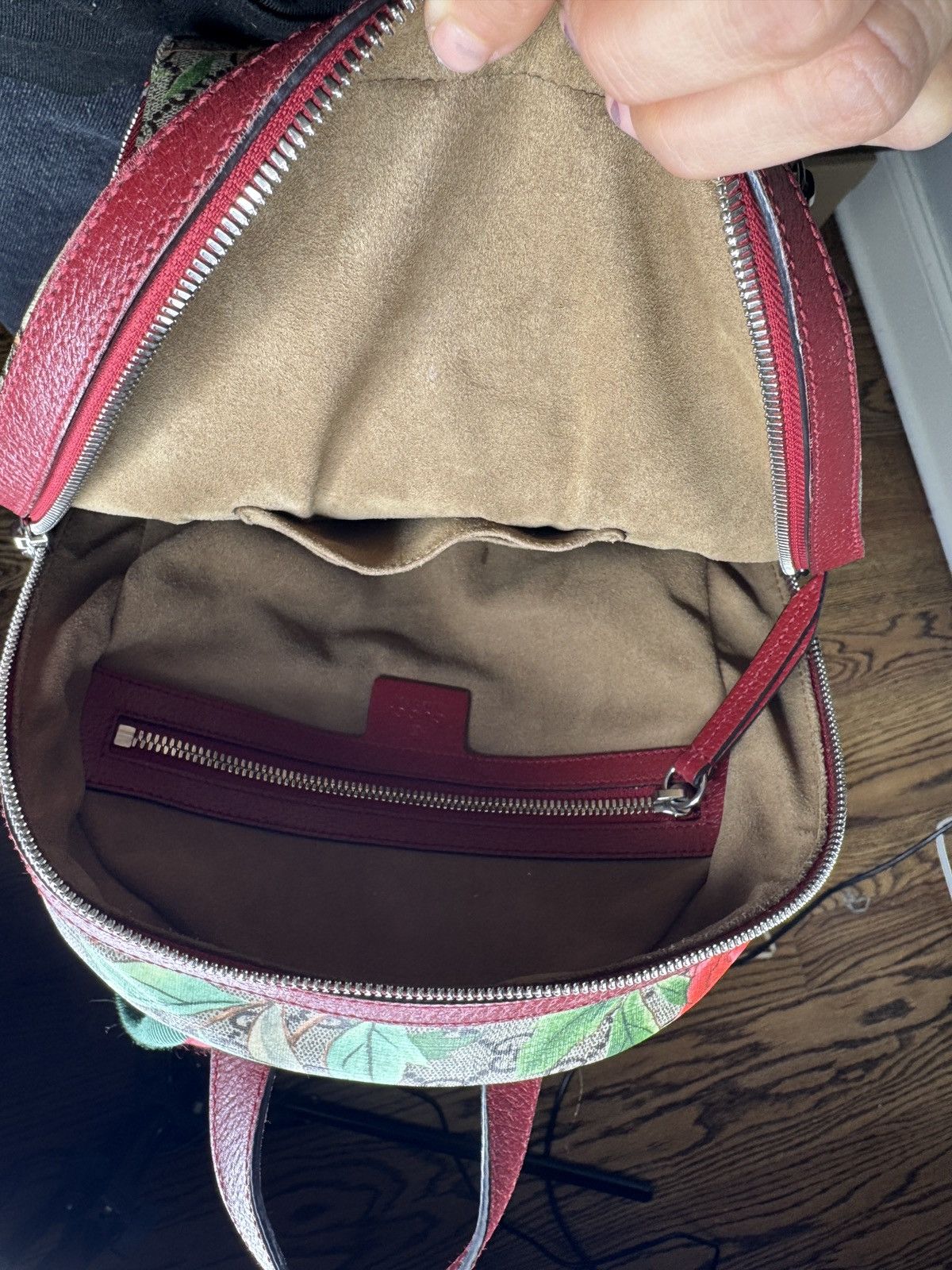 Gucci Gucci Red supreme canvas Size ONE SIZE - 6 Thumbnail