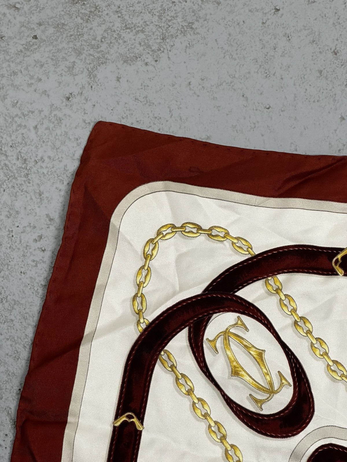 Cartier Must De Cartier Silk Scarf Size ONE SIZE - 17 Thumbnail