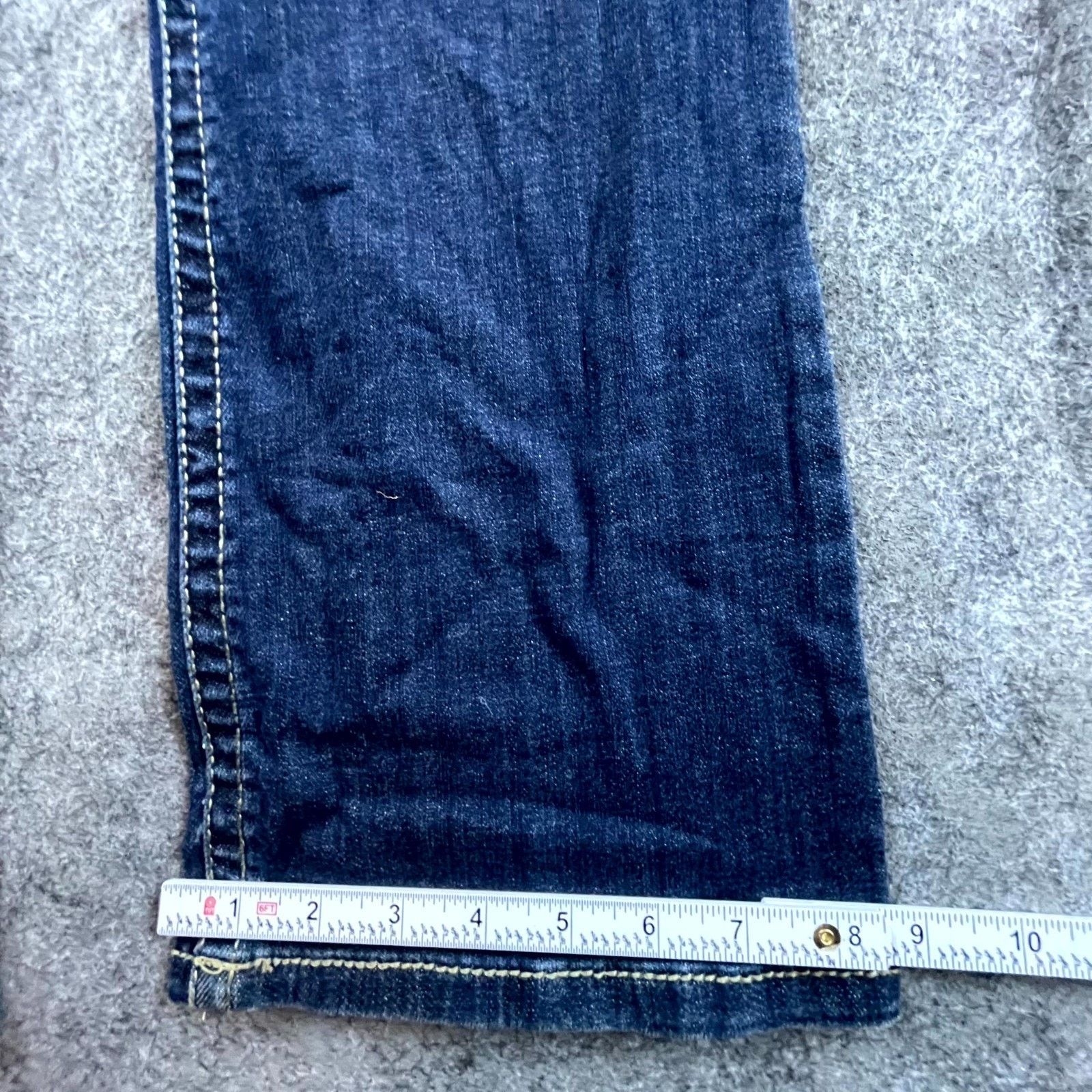 Lee Lee Slender Secret Lower Waist Jeans Womens 8 Y2K Bootcut Size 30" / US 8 / IT 44 - 6 Thumbnail