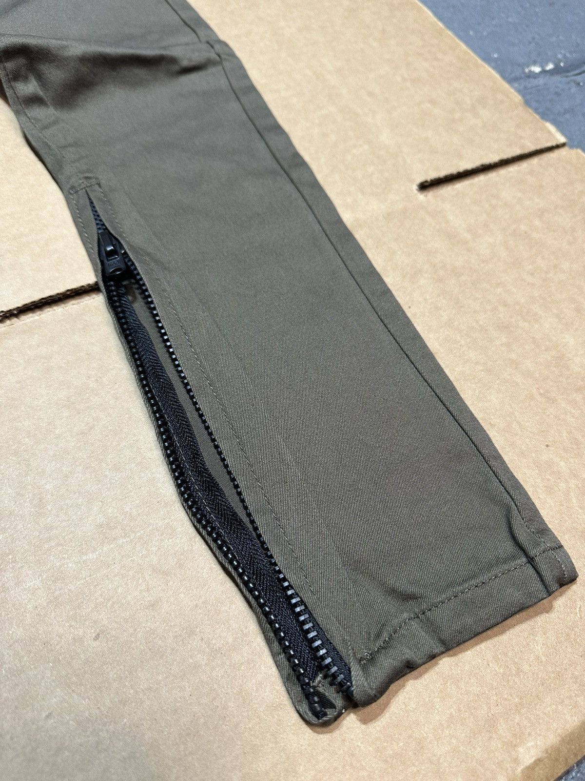 FOG Essentials Drawstring Trouser Zipper Pants Fear Of God Size US 27 - 8 Thumbnail