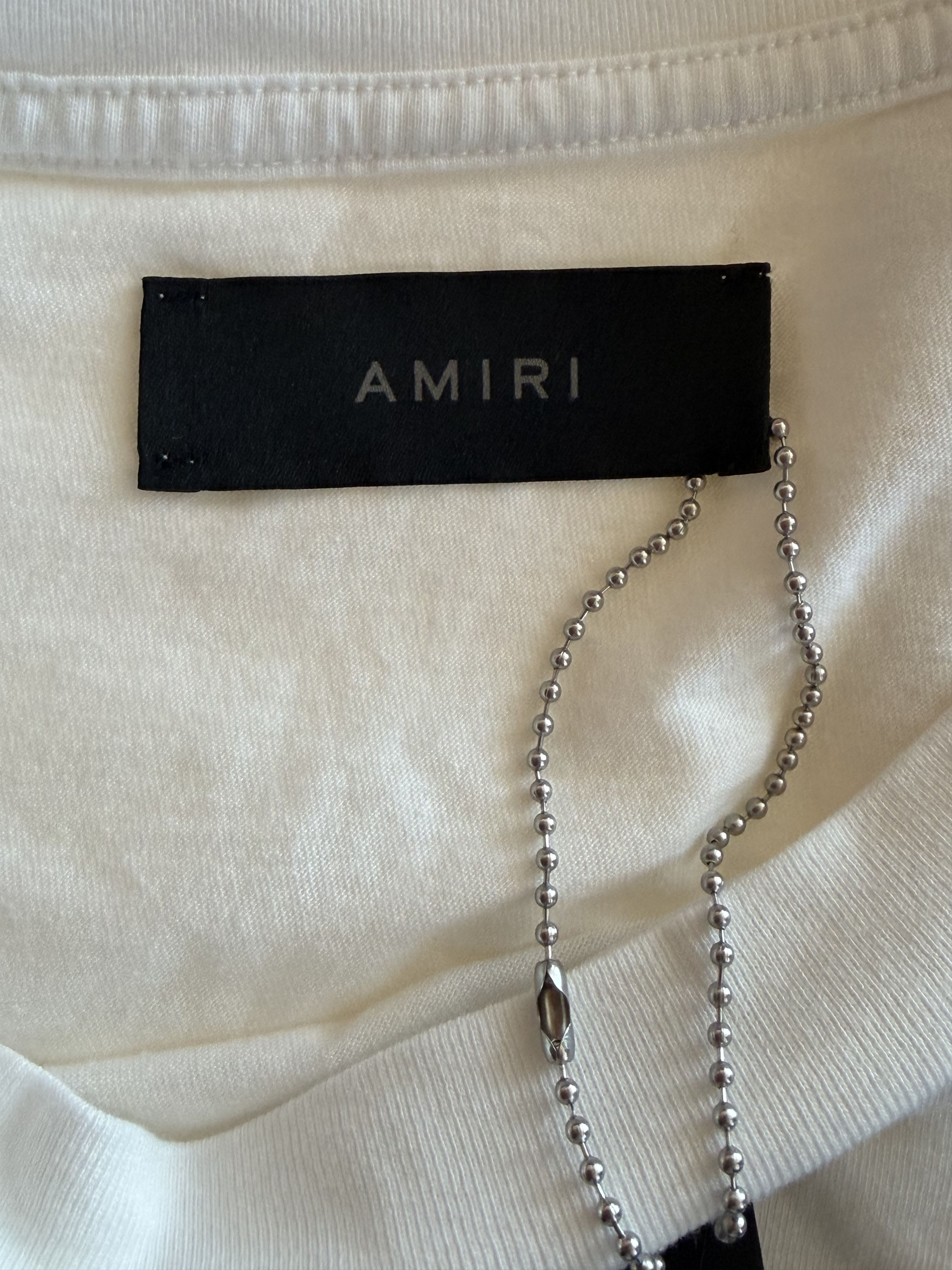 Amiri Amiri White & Black MA Core Logo T-Shirt Size US XL / EU 56 / 4 - 3 Thumbnail