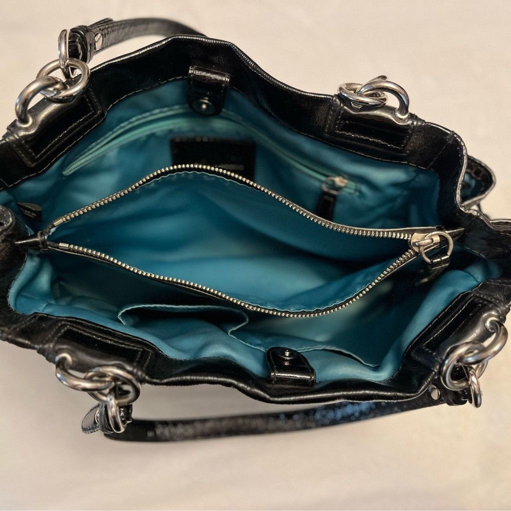 Coach Black coach, patent leather crush purse Size ONE SIZE - 5 Thumbnail