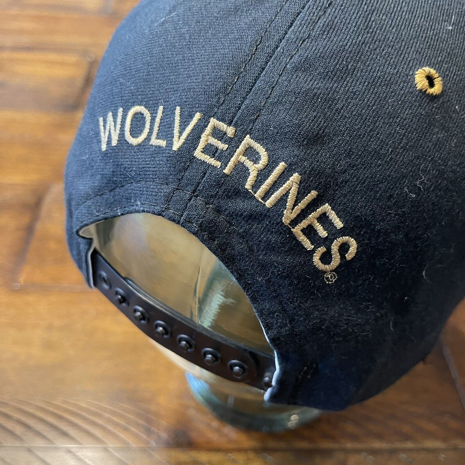 New Era Vintage 90’s NEW ERA Michigan Wolverines SnapBack Hat GUC Size ONE SIZE - 6 Thumbnail