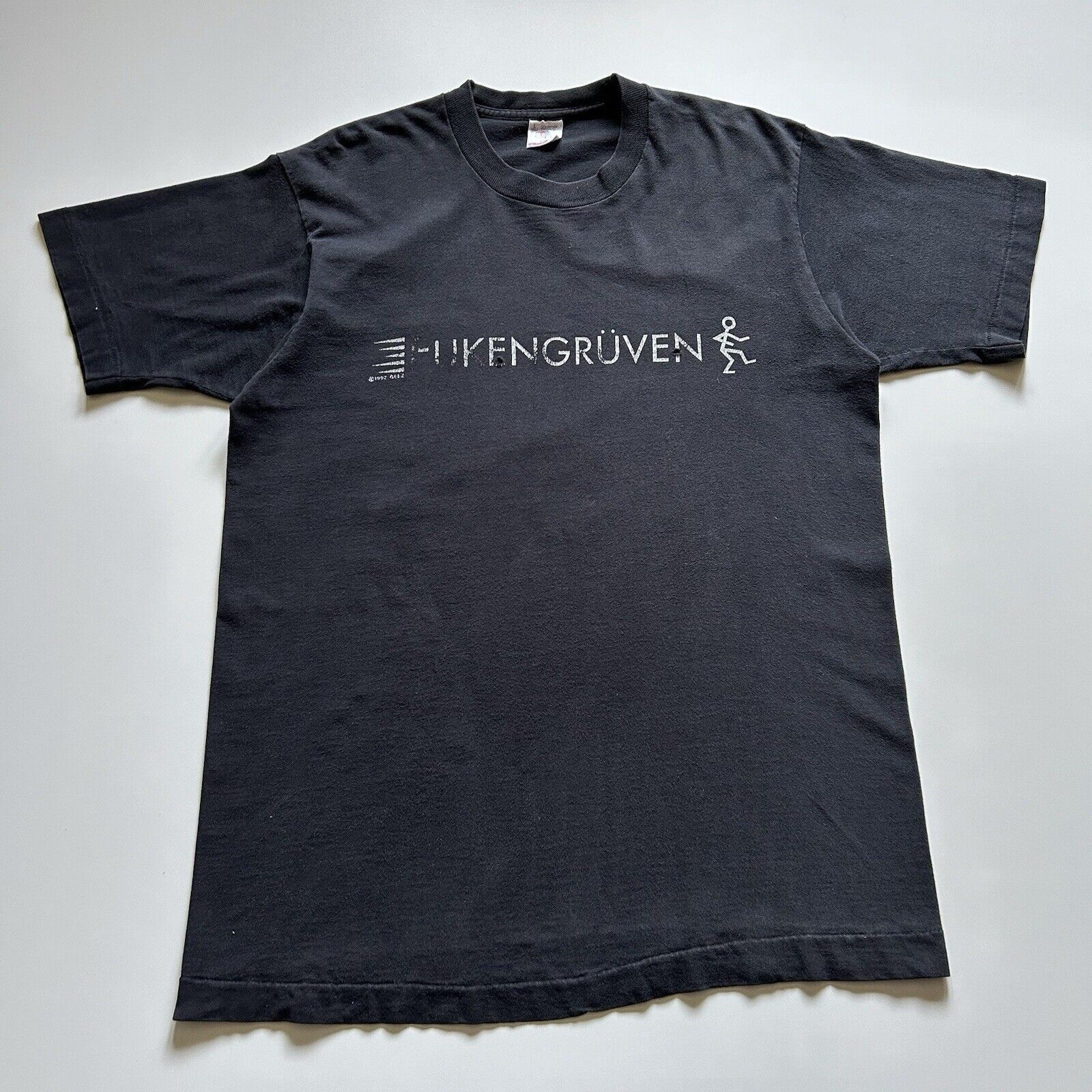 Fruit Of The Loom × Vintage Vintage 90s FUKENGRÜVEN Volkswagon Car T Shirt Large Faded Size US L / EU 52-54 / 3 - 1 Thumbnail