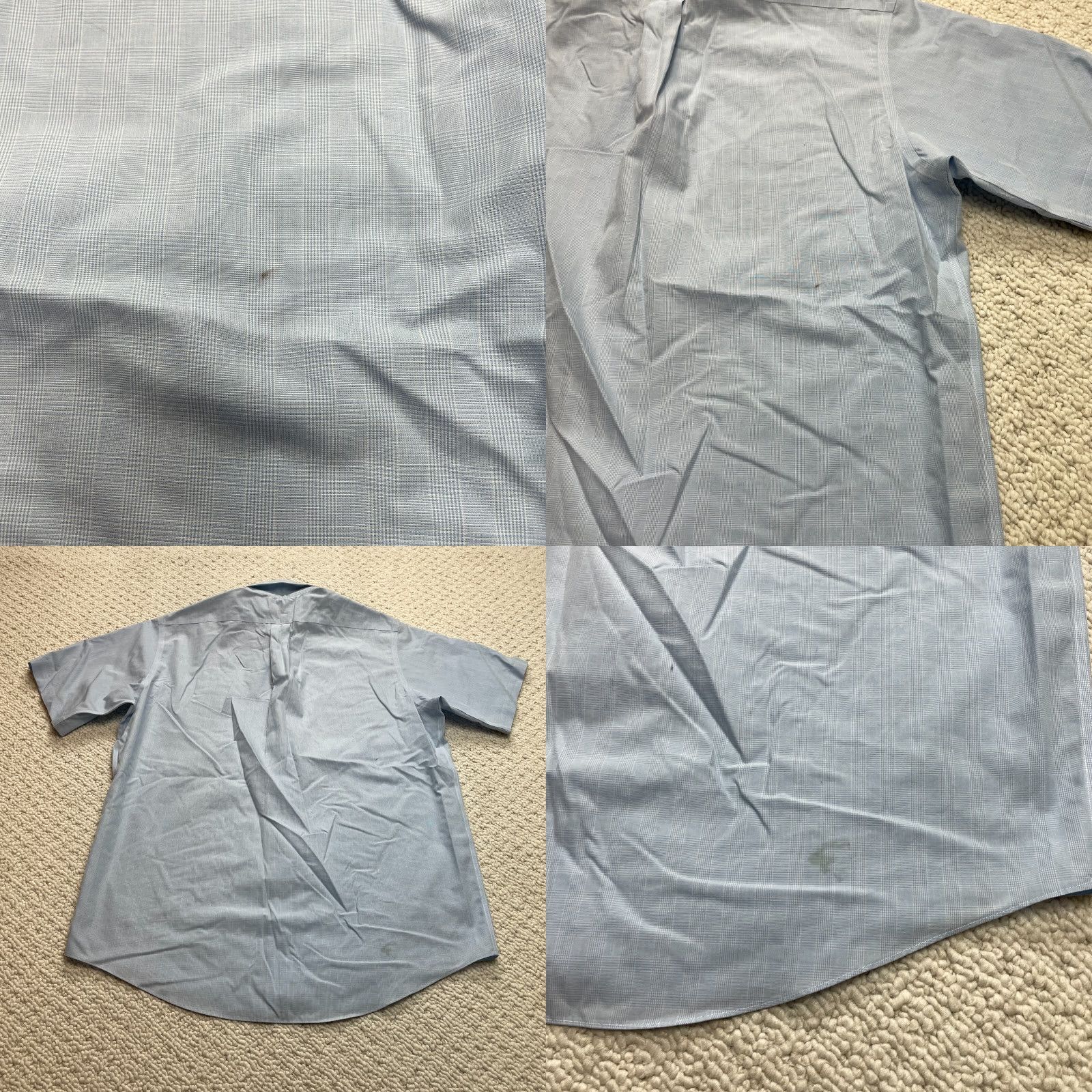 Brooks Brothers Brooks Brothers 346 Button-Down Polo Shirt Blue Short Sleeve Collared Mens 16.5 Size US XL / EU 56 / 4 - 9 Thumbnail
