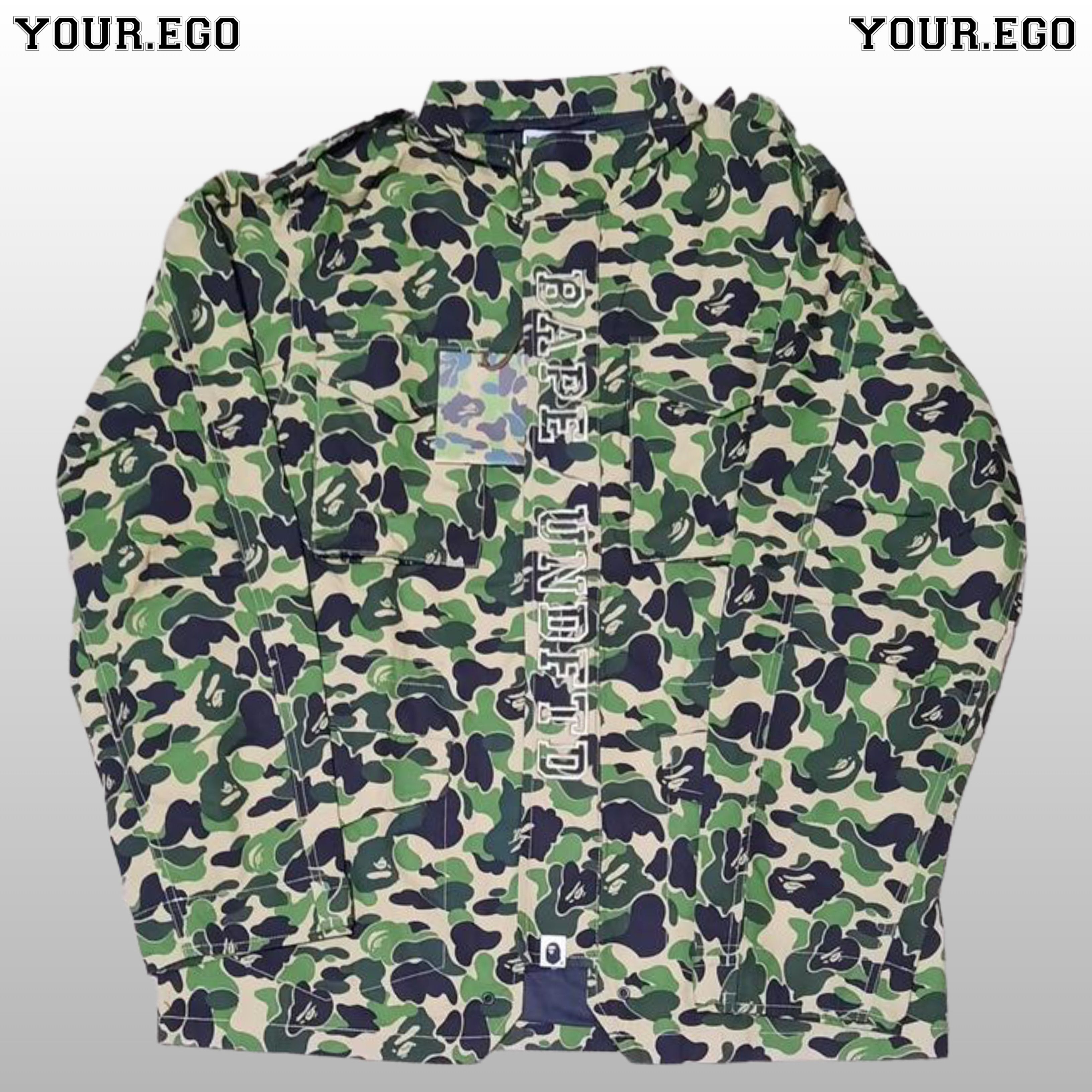 ジャケット・アウター A BATHING APE UNDEFEATED m65 abc camo BAPE × undefeated M65 military jacket ABC camo green A