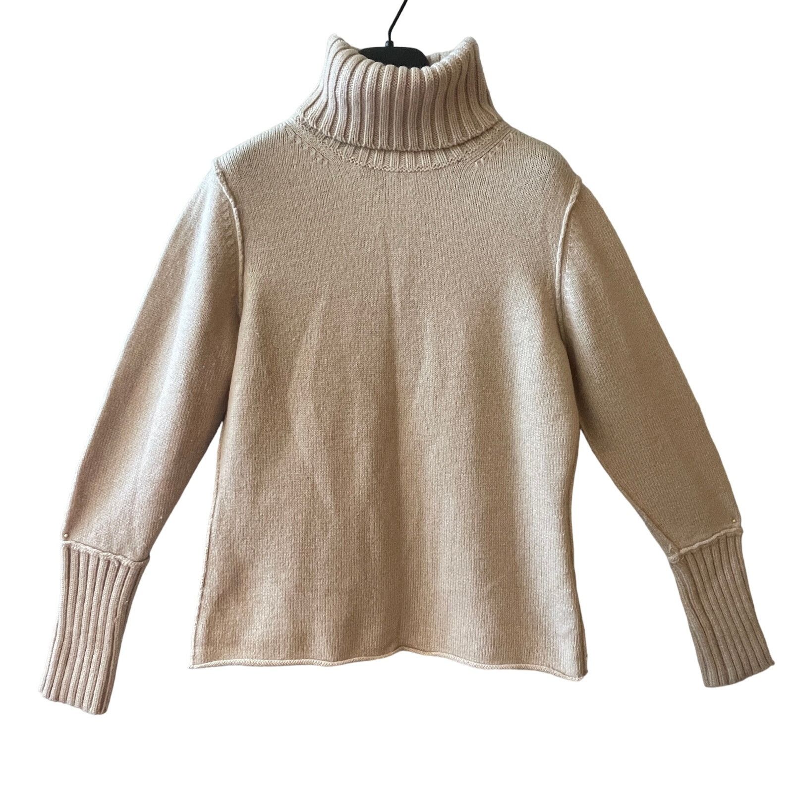 Banana buy Republic Italian Yarn Turtleneck Knit Sweater Size L