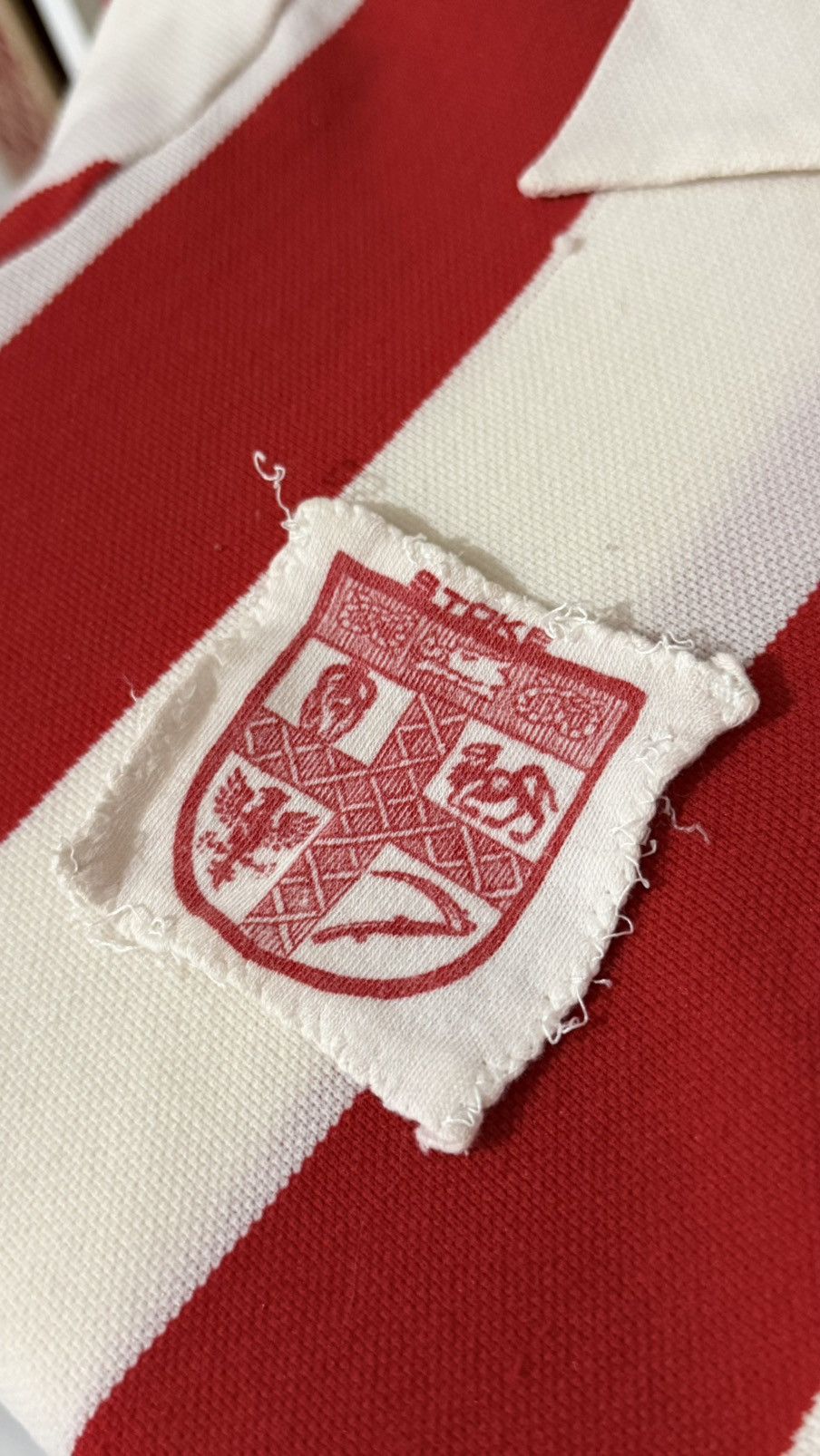 Vintage Stoke City 1950-70s Very Rare Item Archive soccer jersey Size US M / EU 48-50 / 2 - 3 Thumbnail