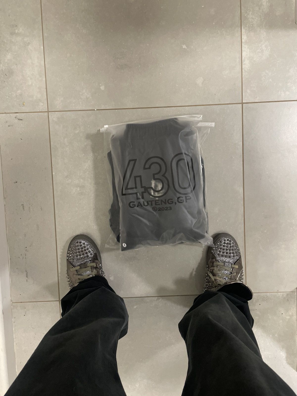 Other 430 X CDXXX black faded sweatpants Size US 38 / EU 54 - 2 Thumbnail