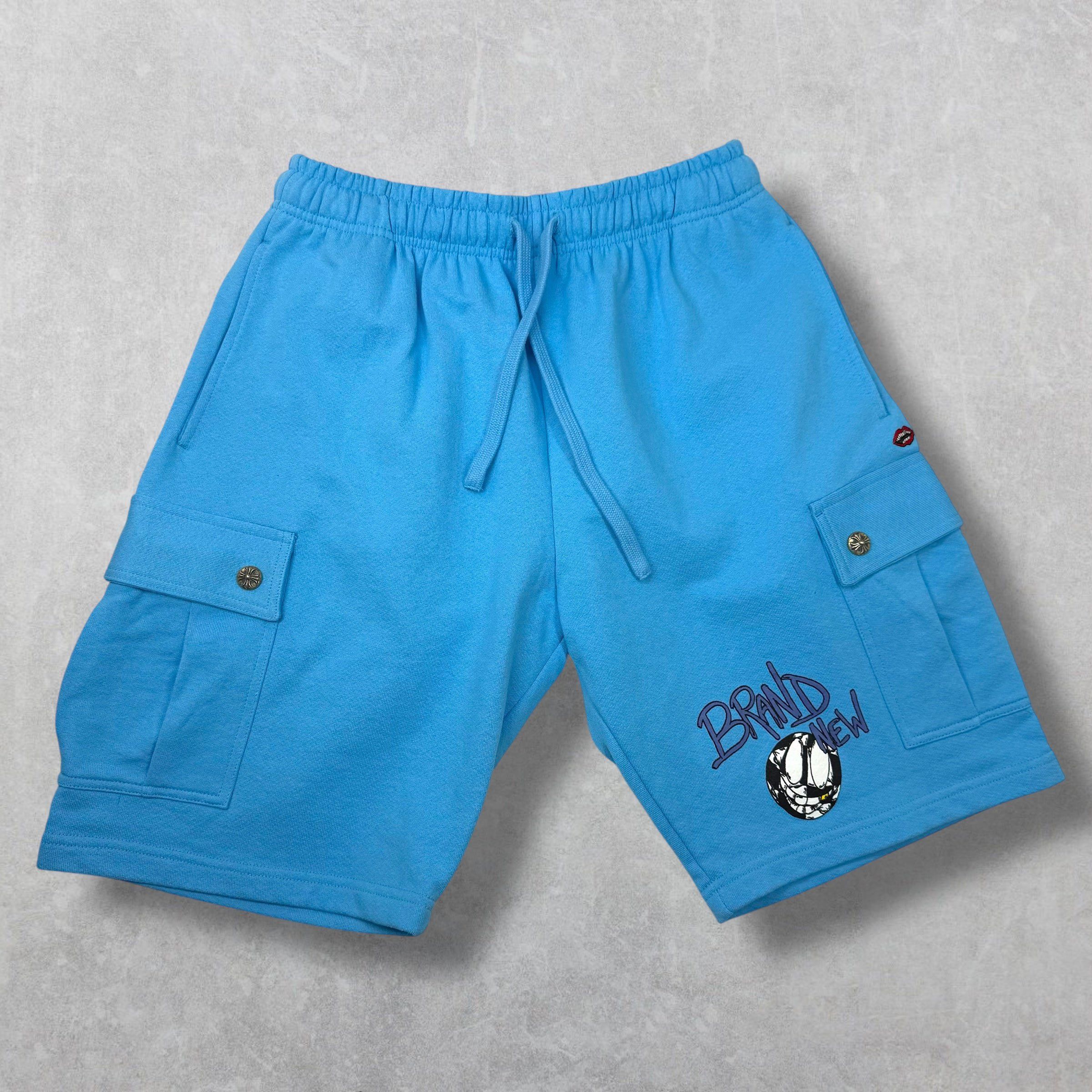 Chrome Hearts Chrome Hearts Matty Boy Blue Cargo Shorts L Size US 38 / EU 54 - 1 Thumbnail