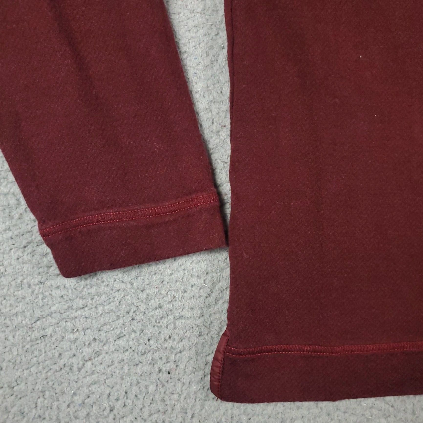 Tommy Bahama Tommy Bahama Mens Medium Burgundy Button Front Pullover Sweatshirt Size US M / EU 48-50 / 2 - 3 Thumbnail
