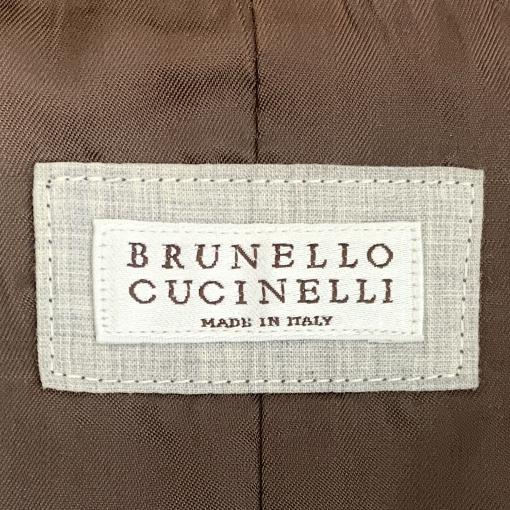 Brunello Cucinelli Brunello Cucinelli Wool Suit Vest Black (XL) Size US XL / EU 56 / 4 - 5 Thumbnail